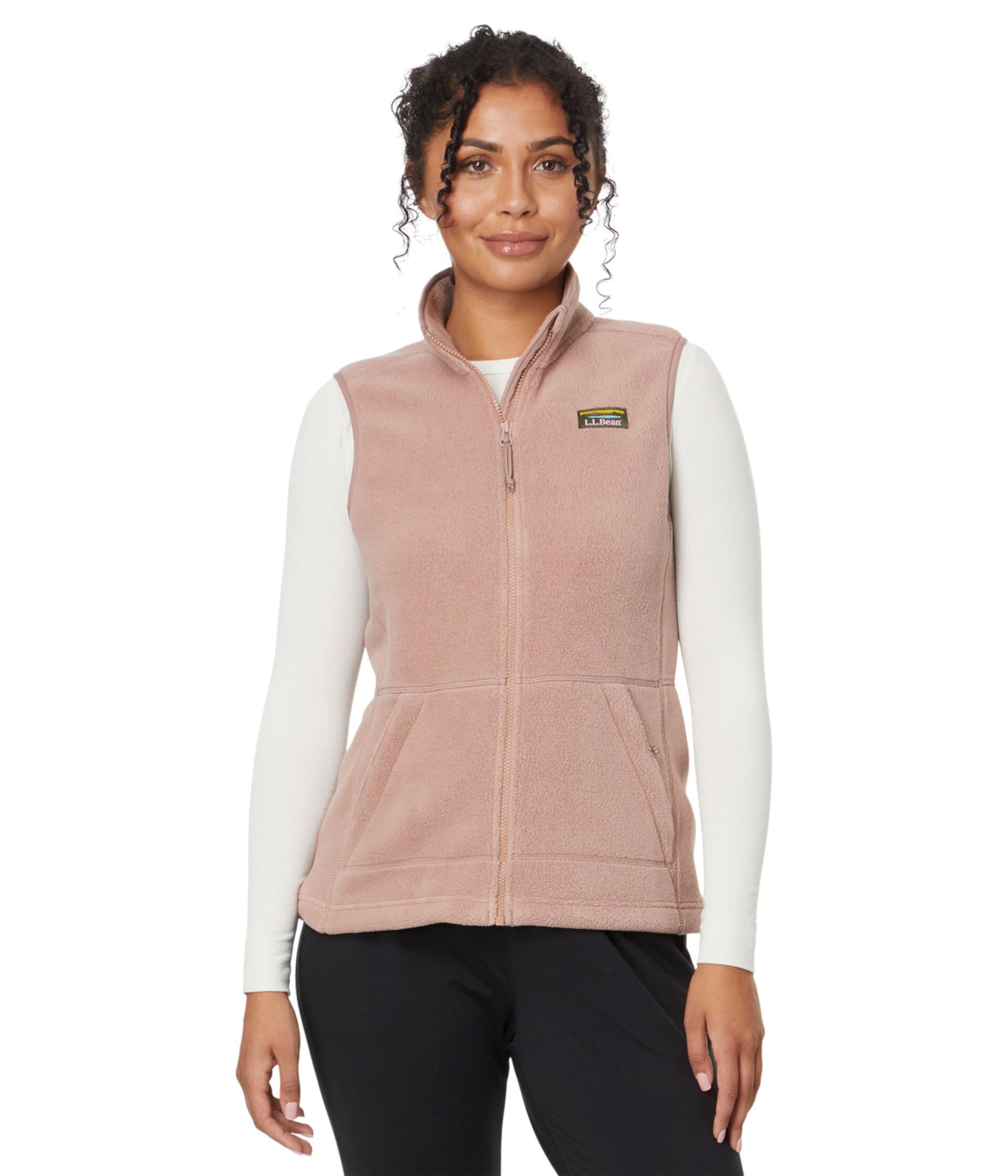 Жилет Mountain Classic Fleece от L.L.Bean из ультрамягкого полиэстера — стильный и уютный L.L.Bean