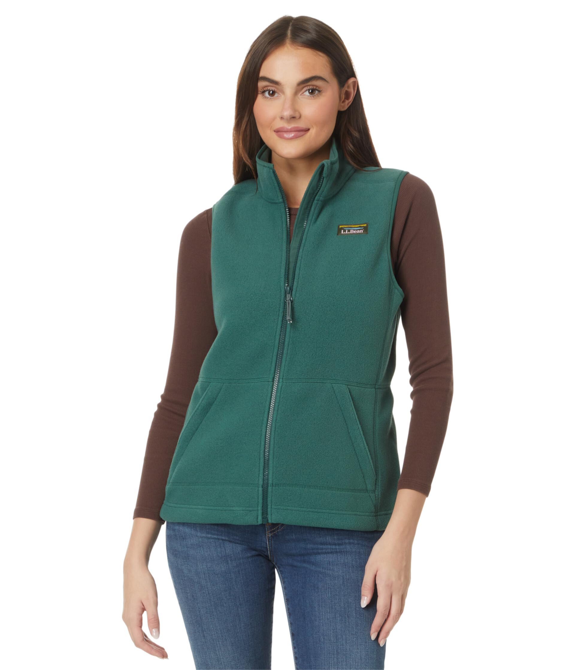 Женская Повседневная куртка L.L.Bean Mountain Classic Fleece Vest L.L.Bean