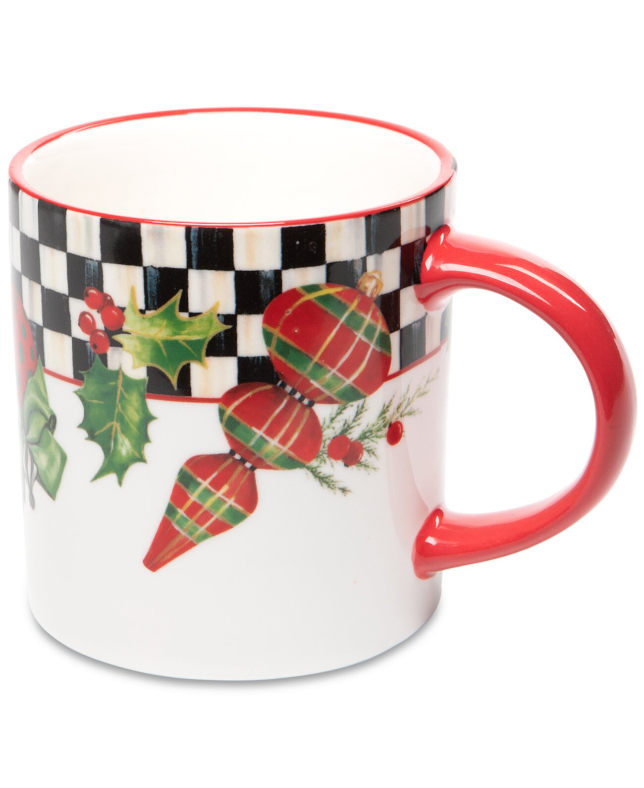 Deck the Halls Mugs, Set of 4 MacKenzie-Childs