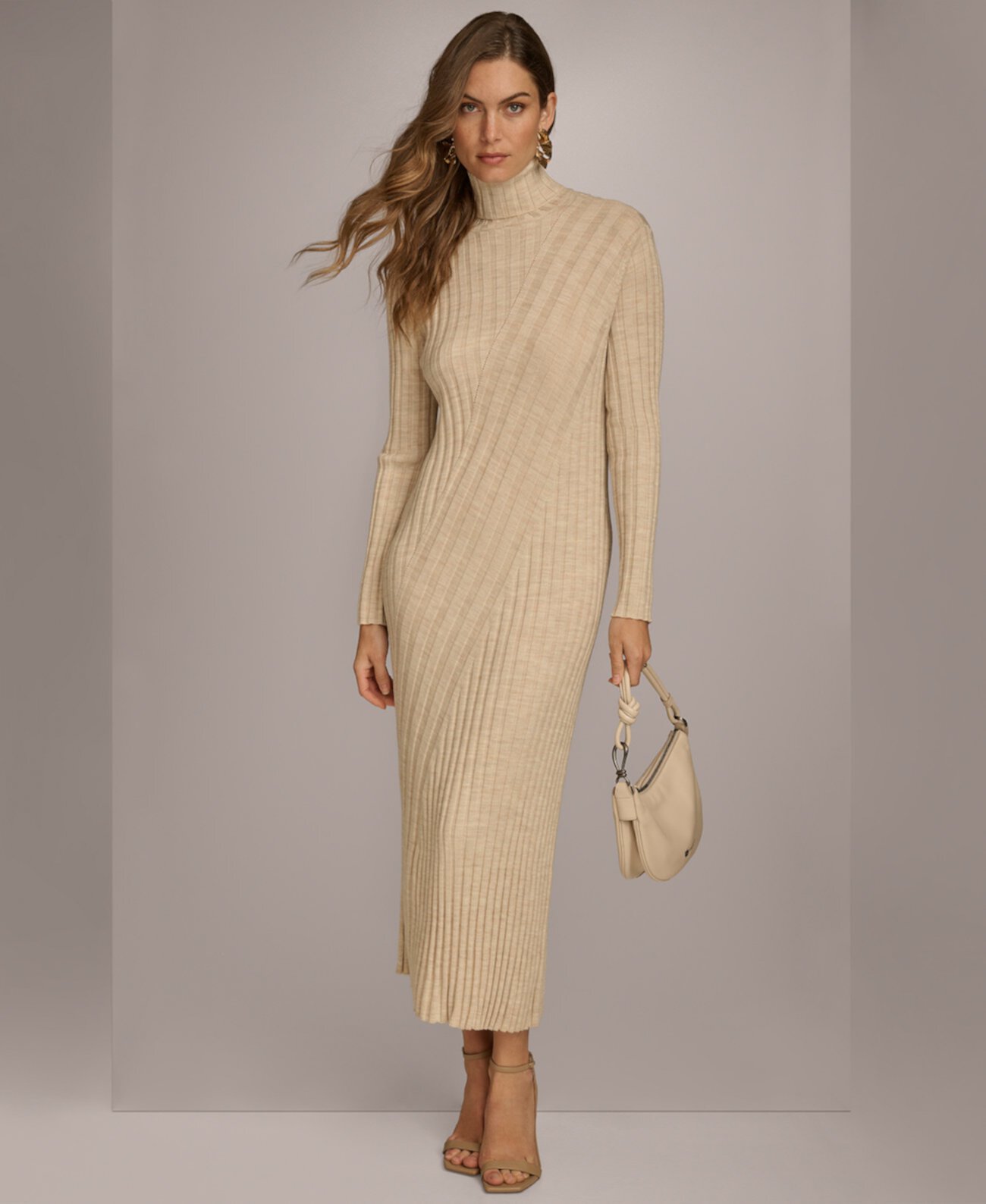 Женское Платье Donna Karan New York Риб Knit Donna Karan New York