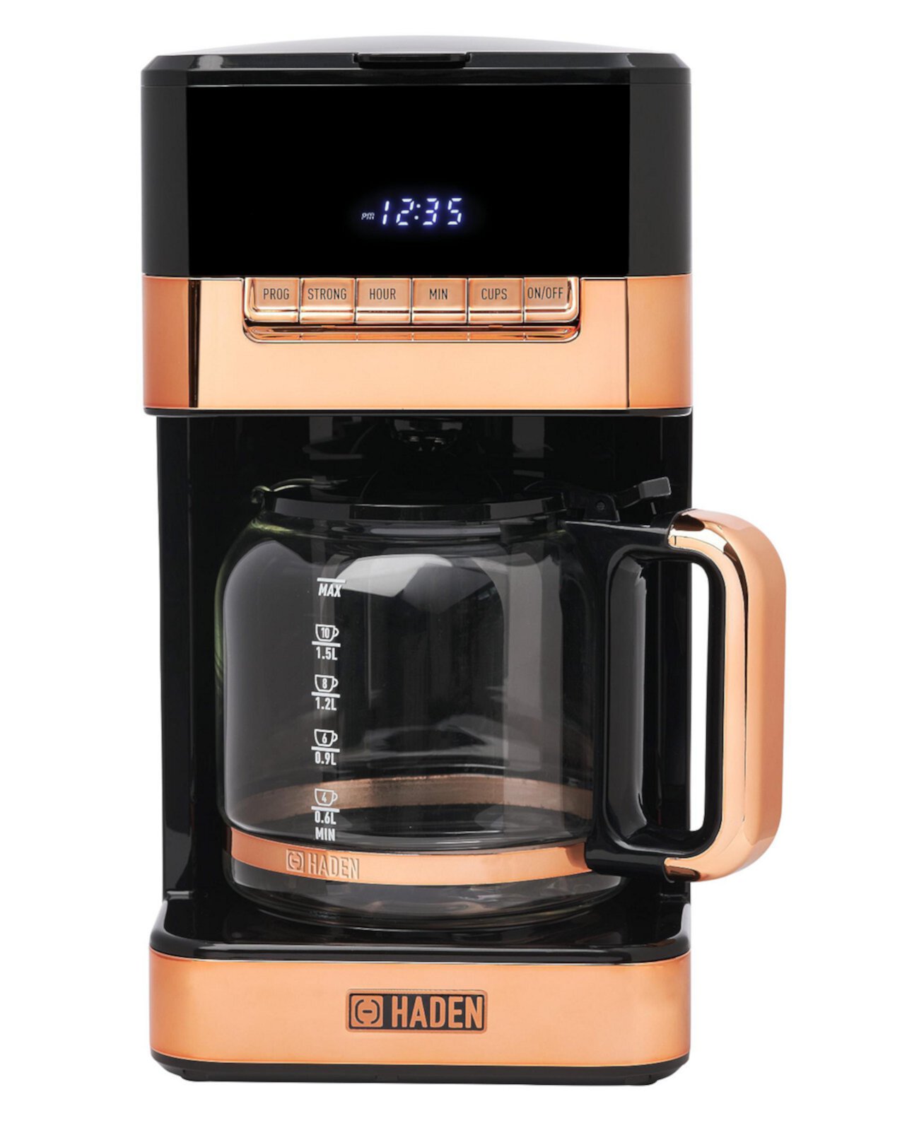 Quintessential Brew 12-Cup Digital Drip Coffee Maker Haden