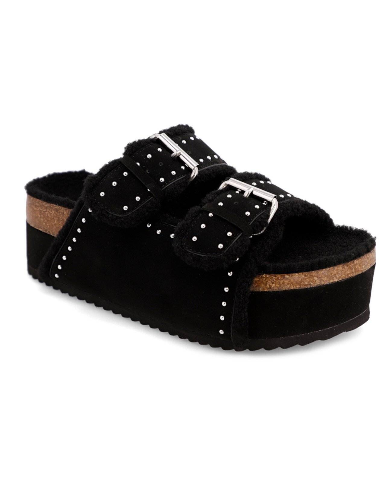 Women's Brookie Slip-On Cozy Platform Sandals MIA