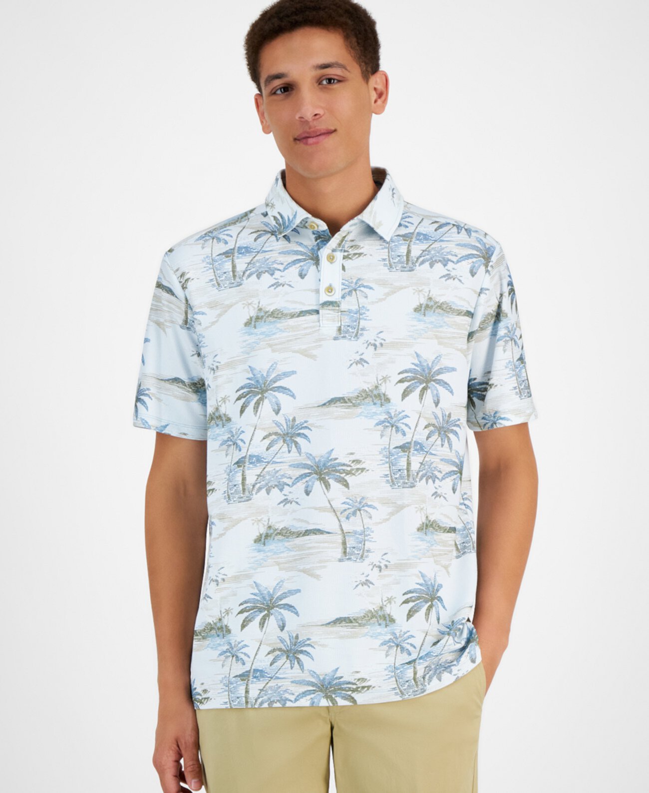 Мужская Поло рубашка Tommy Bahama Oceanic Oasis Tommy Bahama