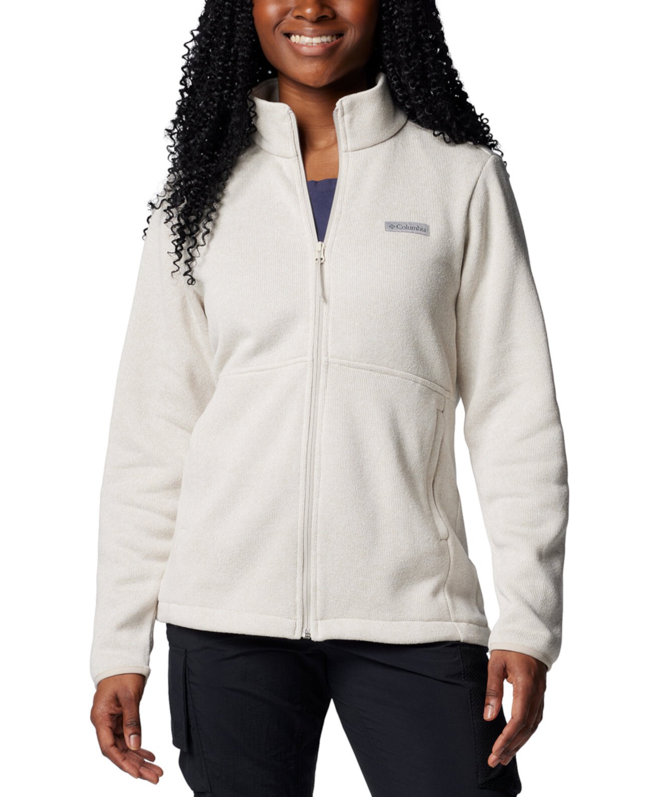 Women's Alto Pass Full-Zip Stretch Fleece Top Columbia