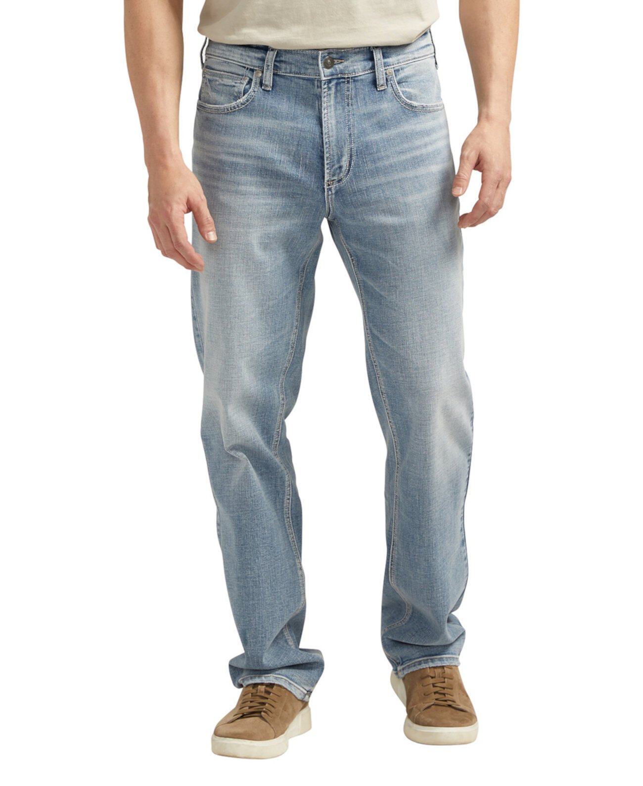 Мужские Прямые Джинсы Silver Jeans Co. Grayson Classic Fit Silver Jeans Co.