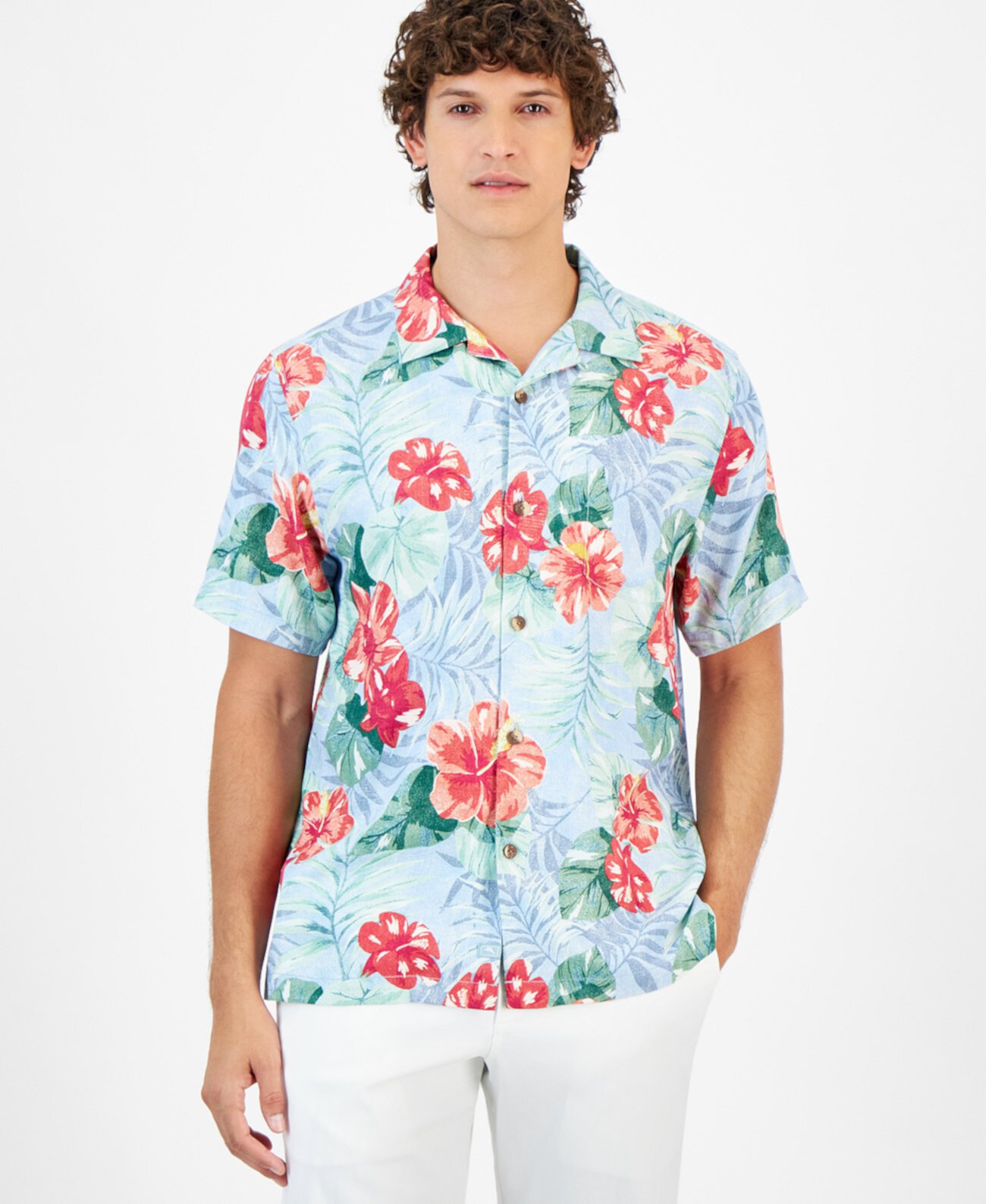 Мужская Повседневная рубашка Tommy Bahama Fridas Garden Tommy Bahama