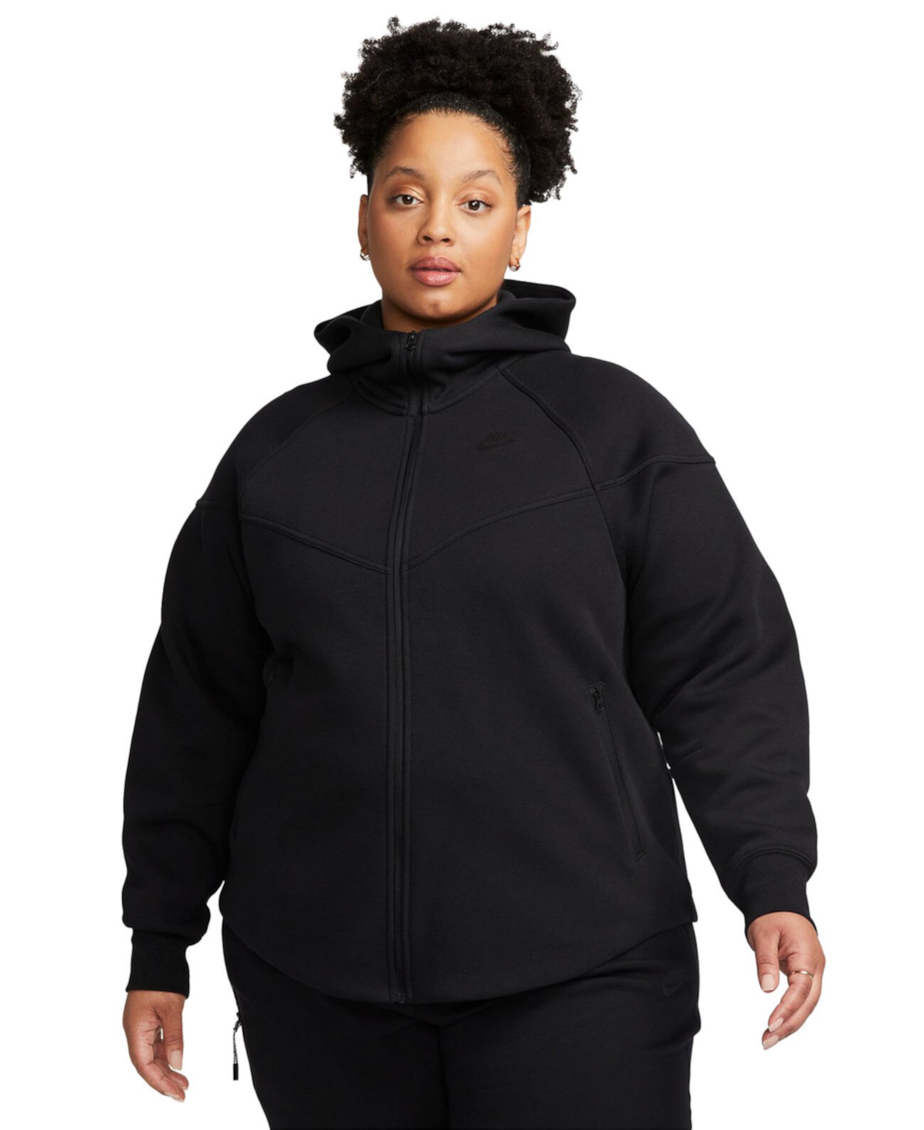 Женская Толстовка Nike Plus Size Tech-Fleece Windrunner Nike