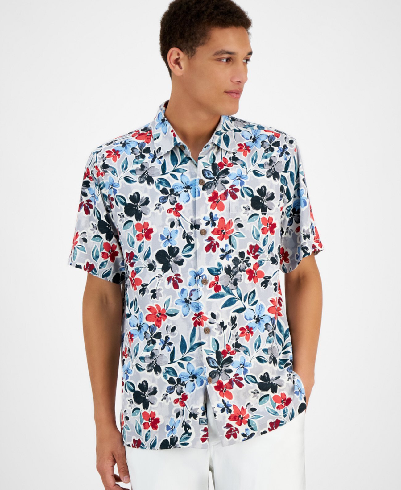 Мужская Повседневная рубашка Tommy Bahama Tropicana Blooms Tommy Bahama