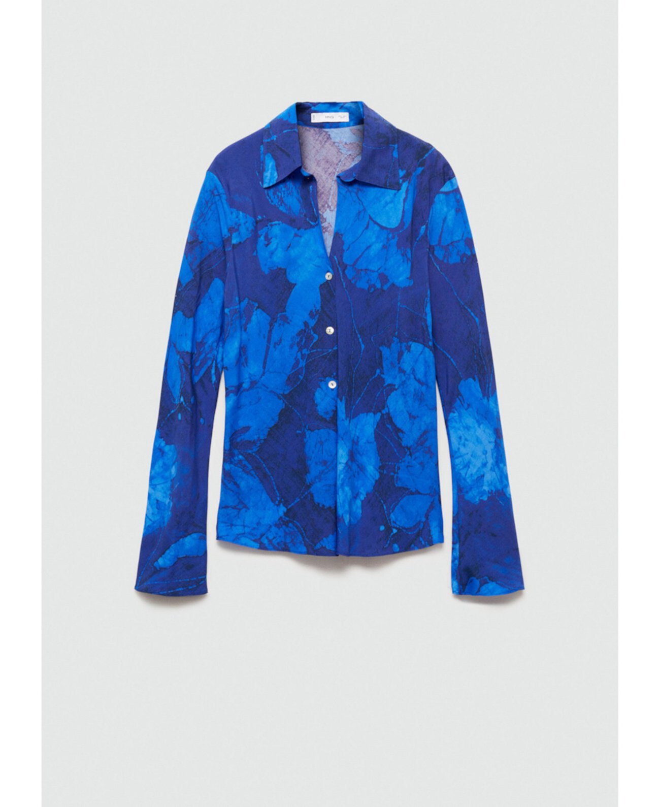 Women's Floral Print Shirt MANGO