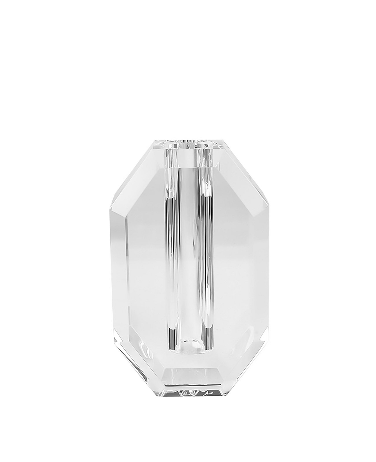 Octagon Crystal, 6" Vase Lainy Home