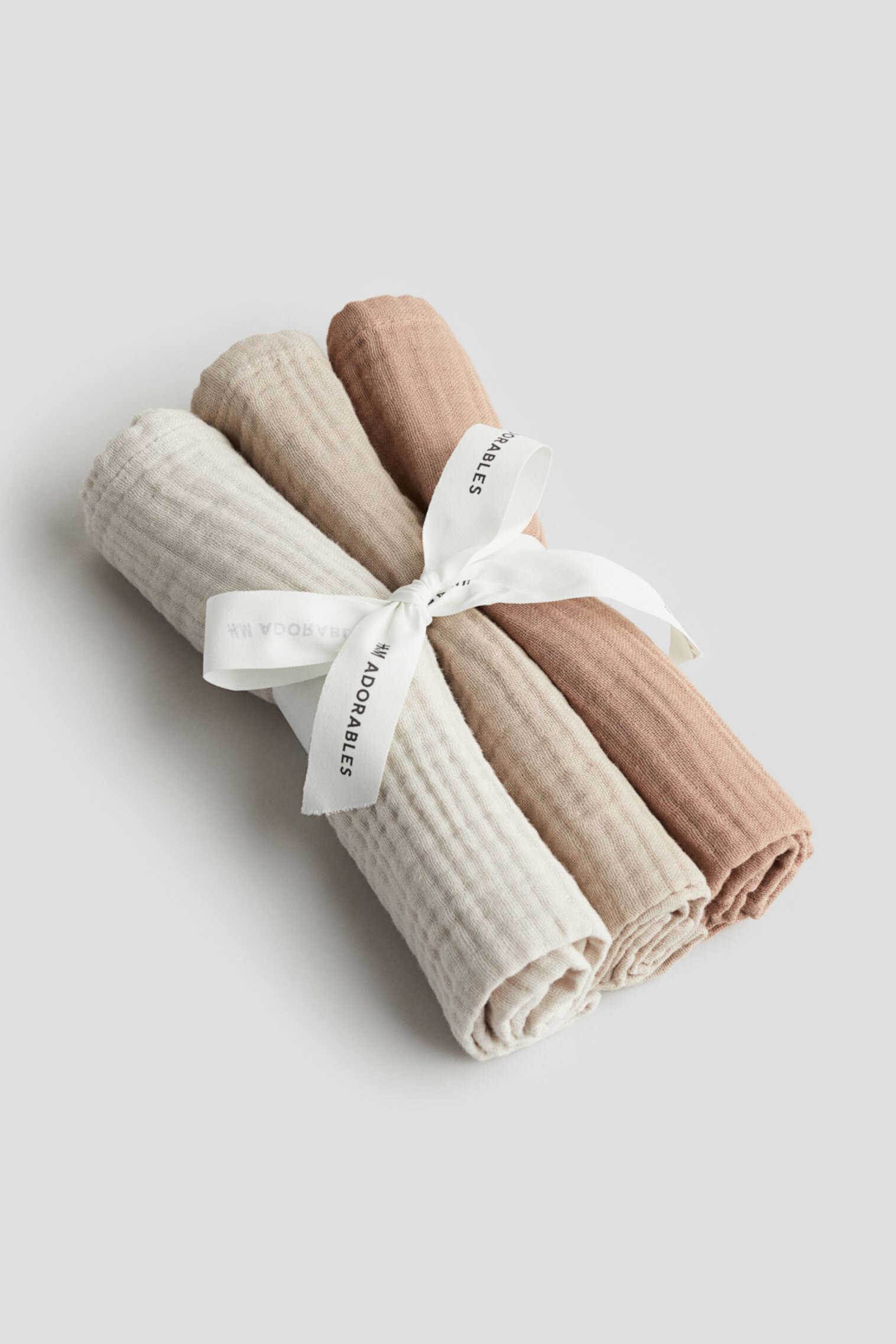 3-pack Small Muslin Cloths H&M