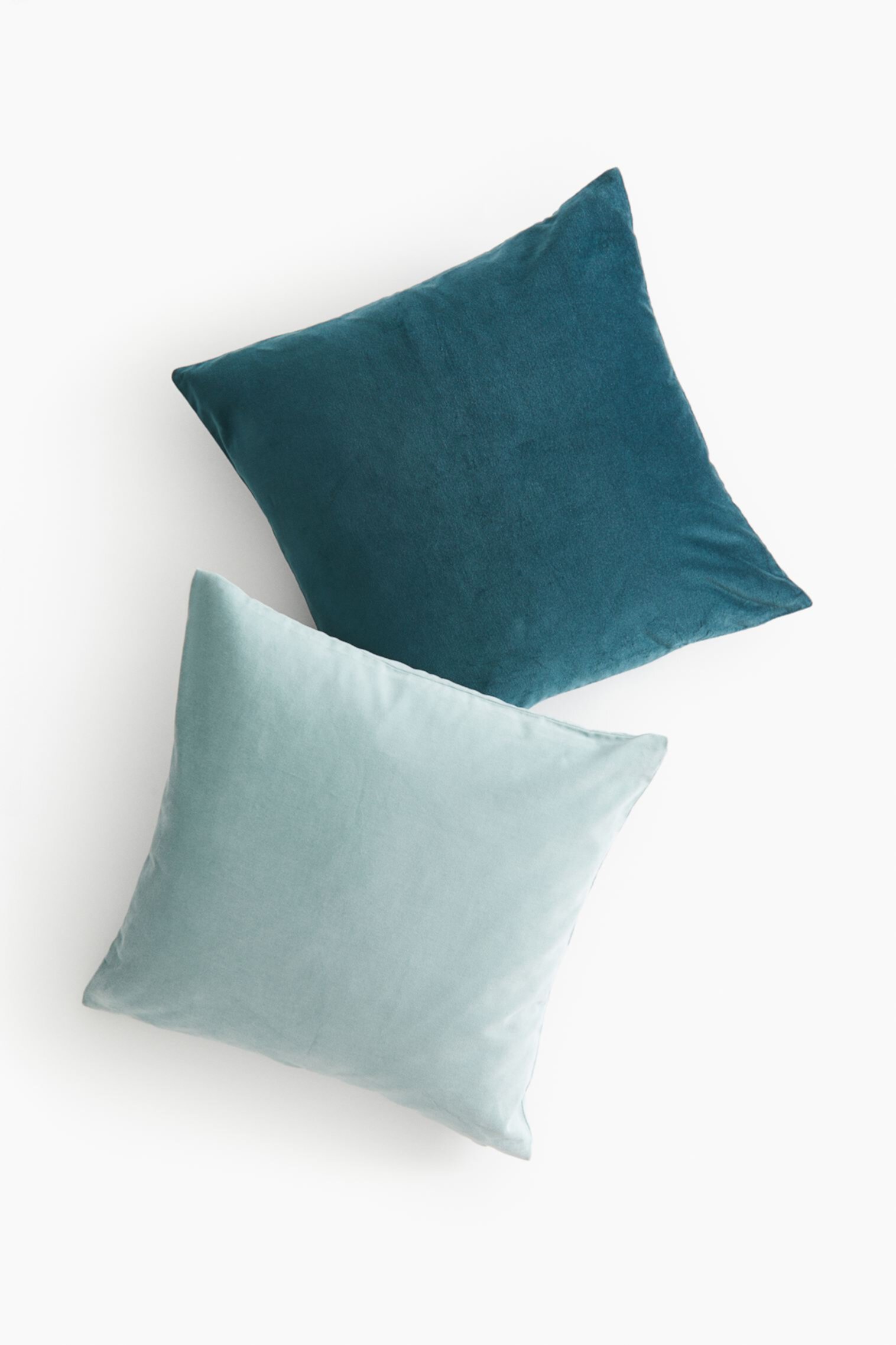 2-pack Velvet Cushion Covers H&M