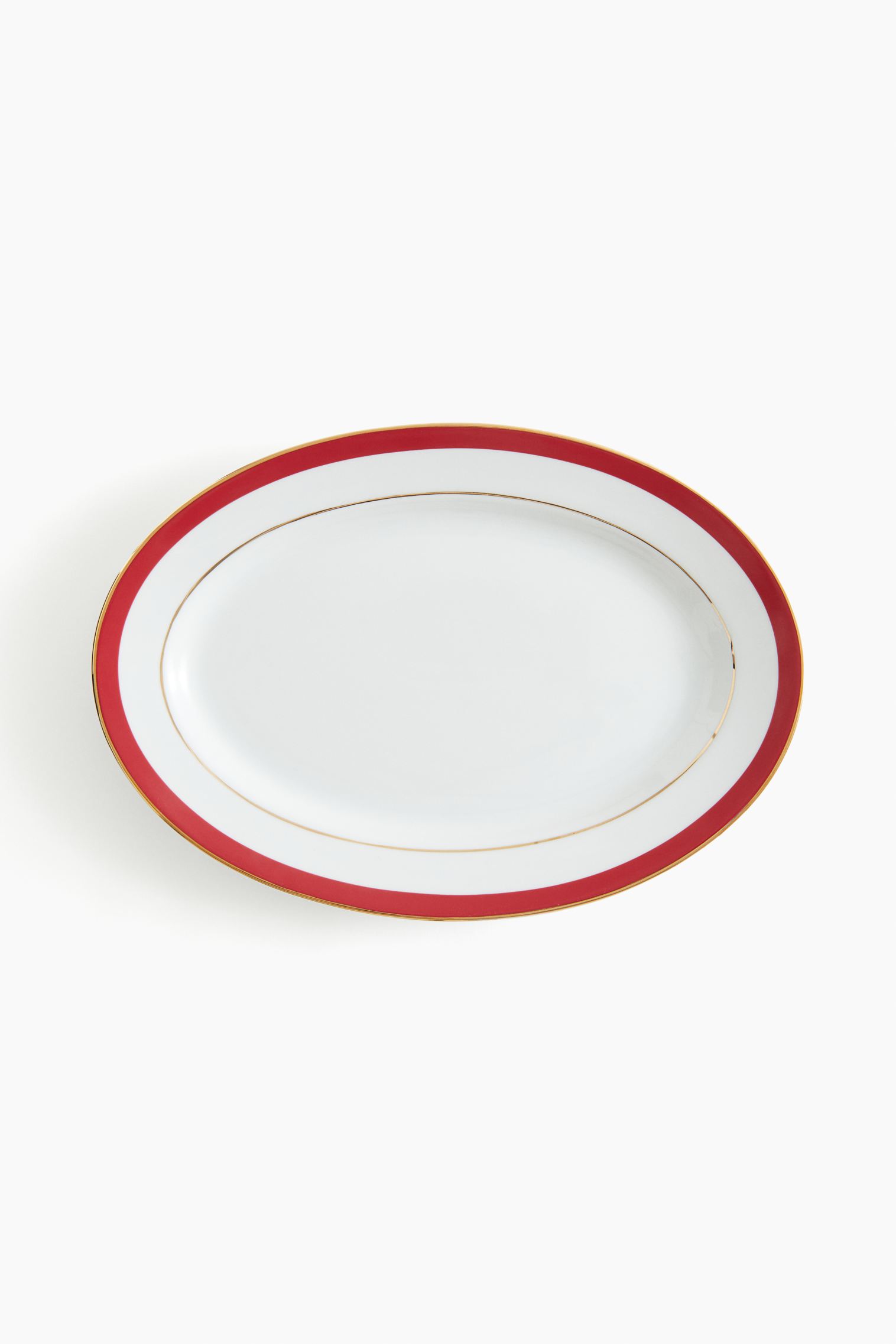 Large Porcelain Serving Dish H&M