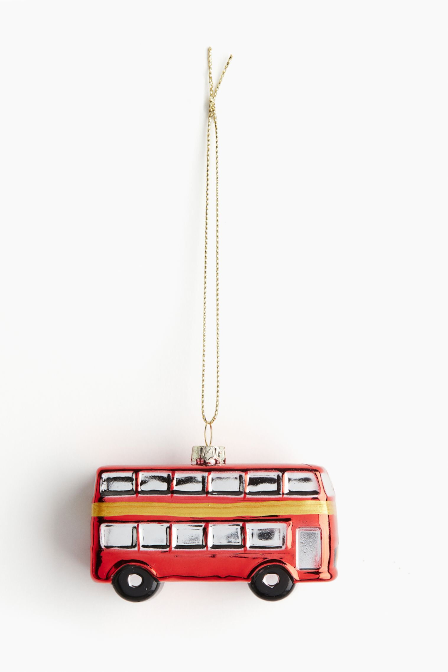 Double-Decker Bus Christmas Ornament H&M