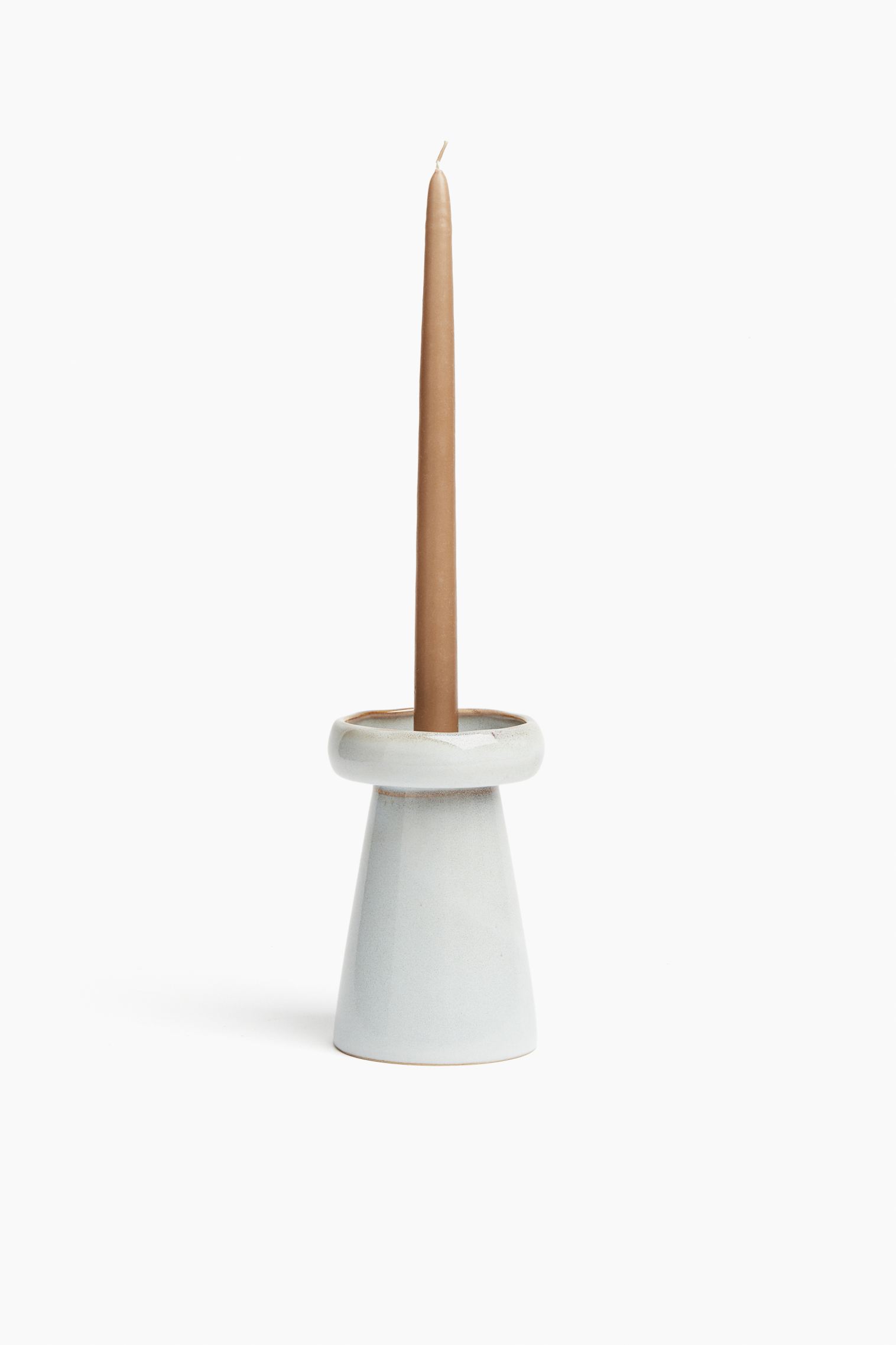 Stoneware Candlestick H&M