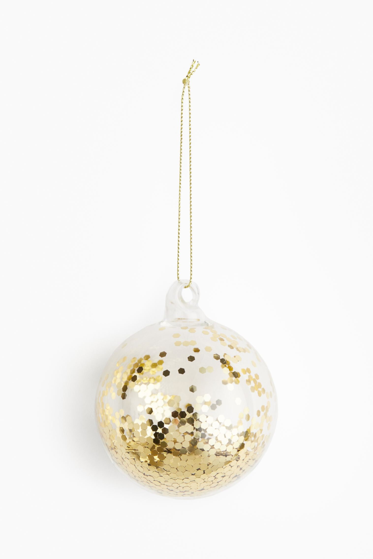 Glittery Glass Ornament H&M