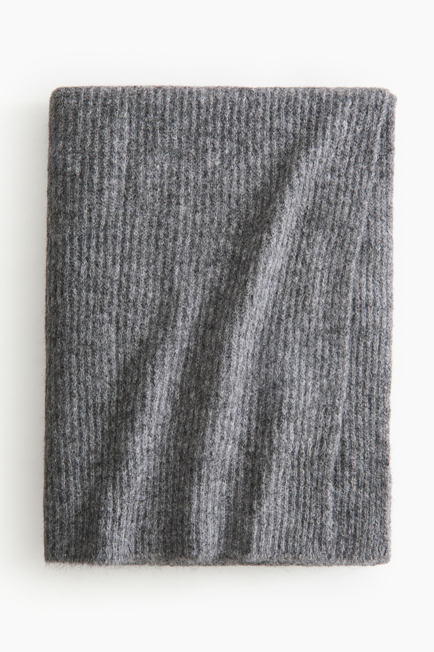 Rib-Knit Throw H&M