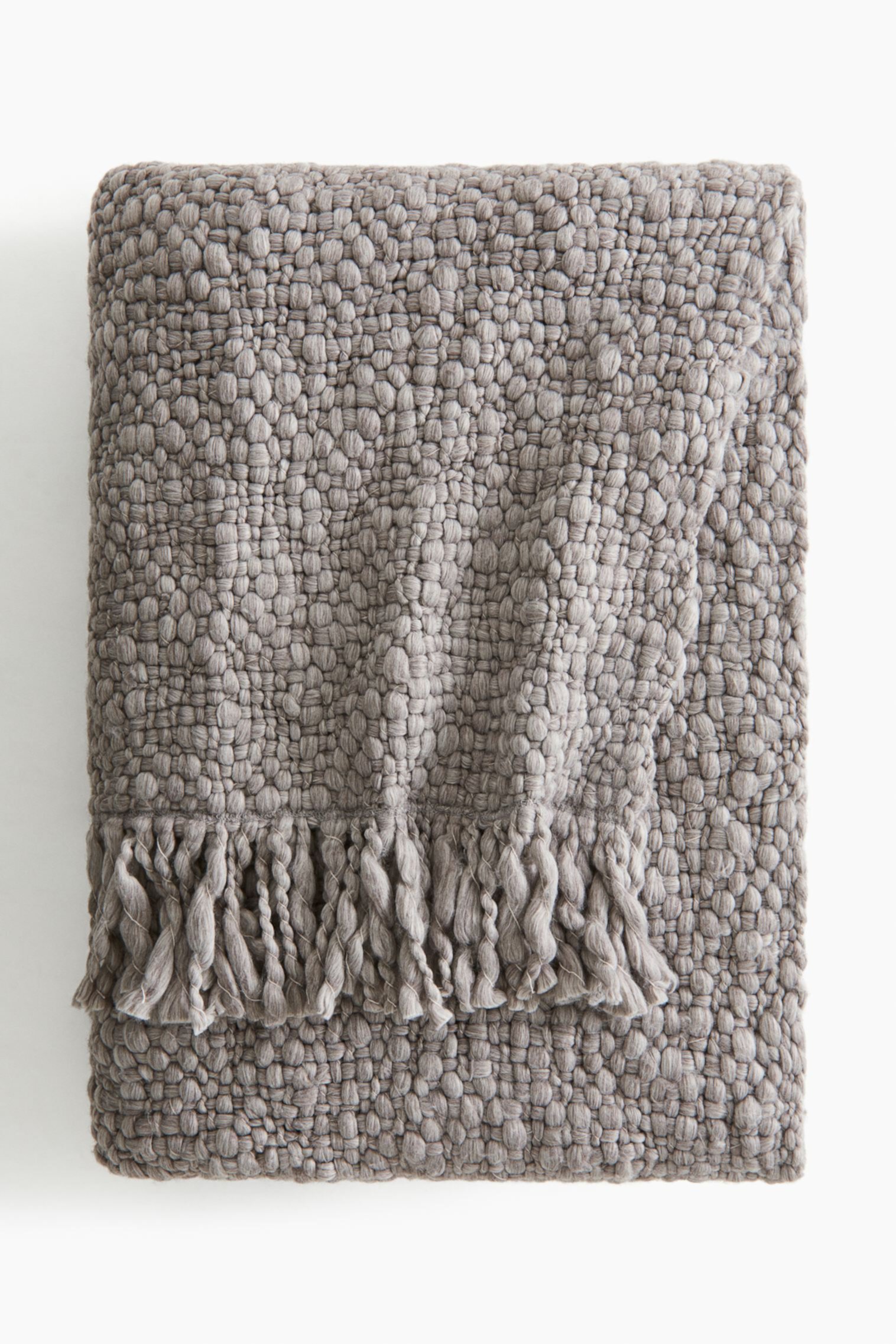 Chunky Wool-Blend Throw H&M