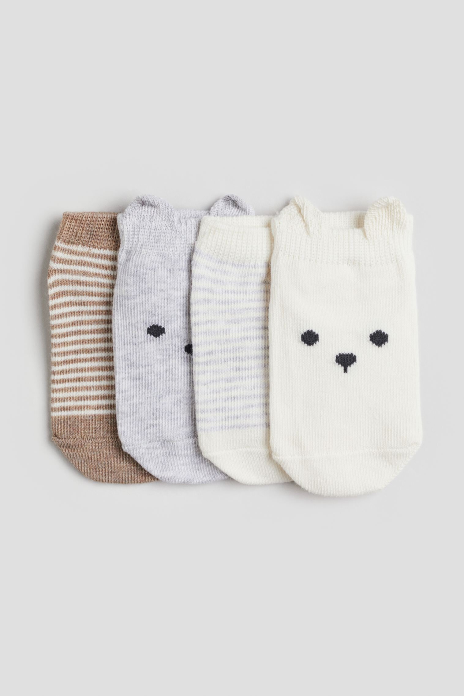  Детские носки H&M 4-pack Ankle Socks H&M