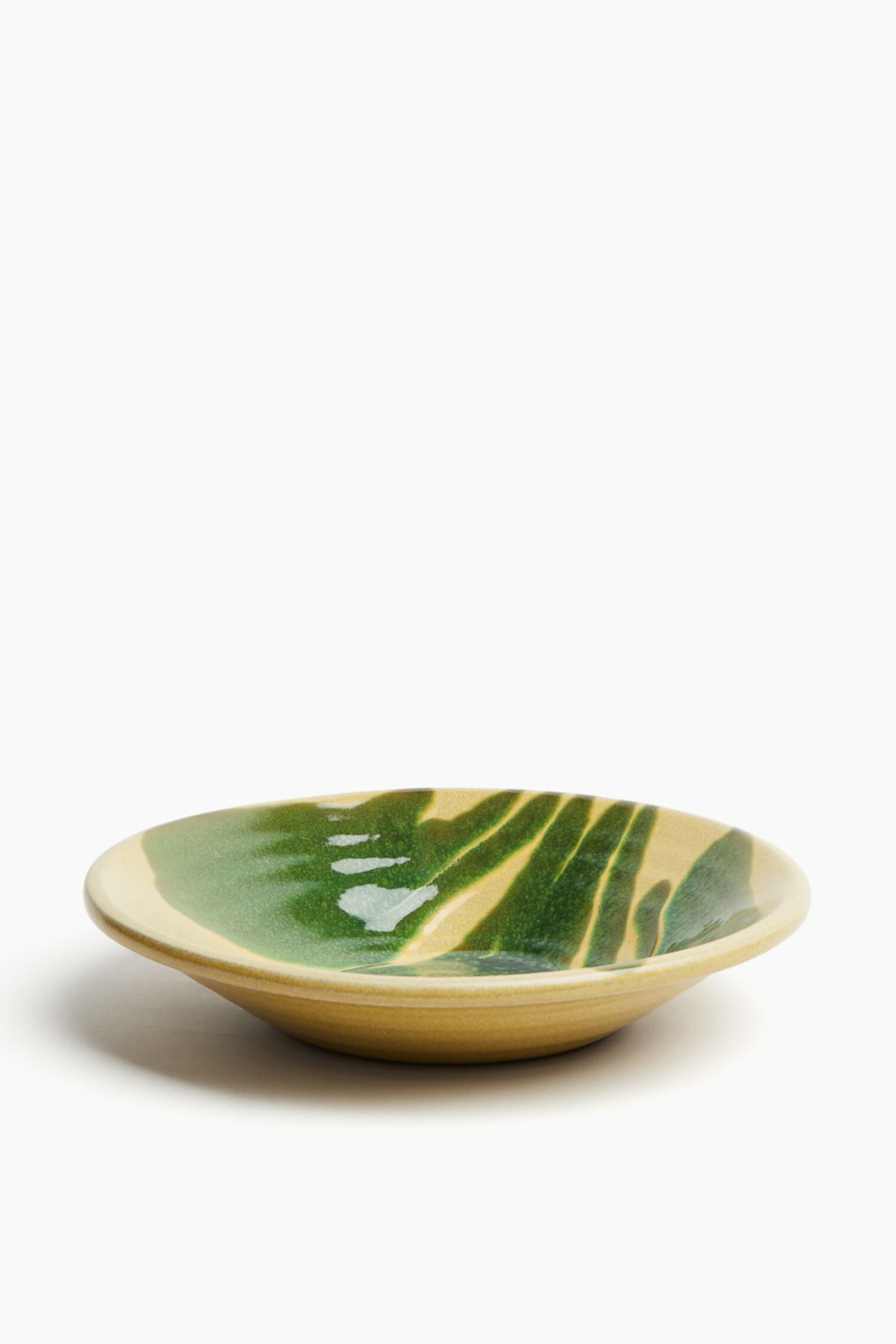 Glazed Terracotta Serving Bowl H&M