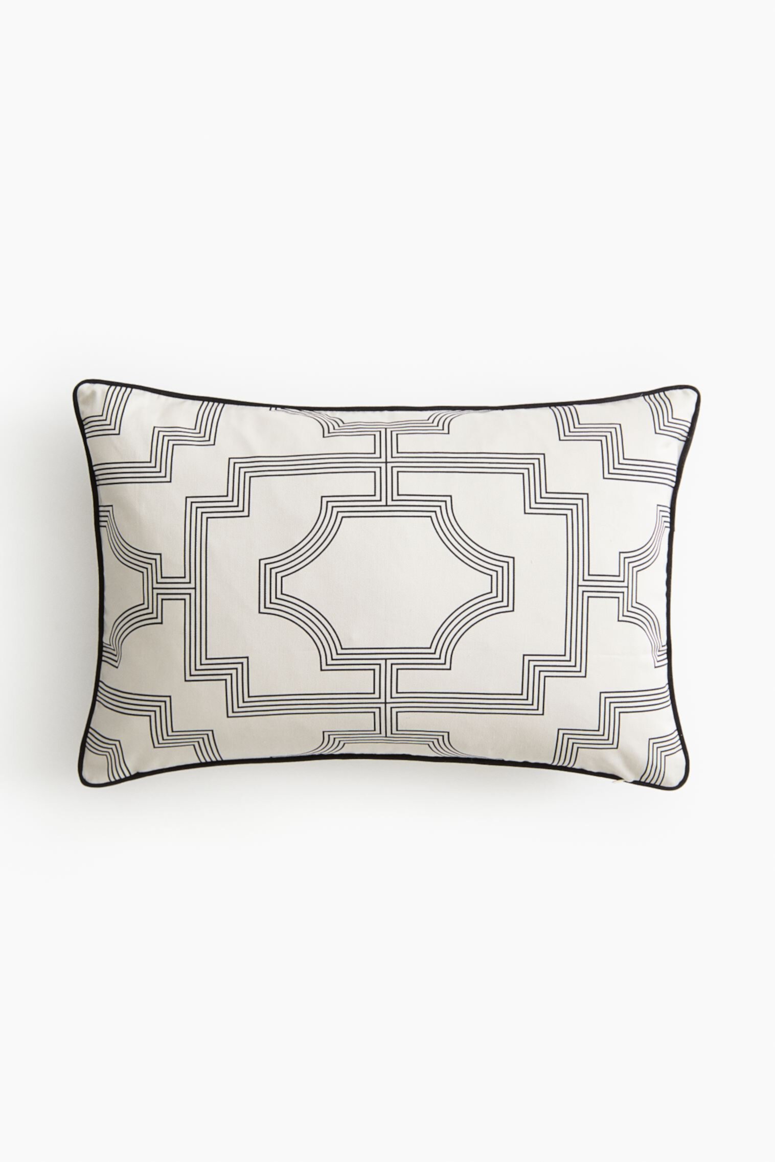 Patterned Satin Cushion Cover H&M