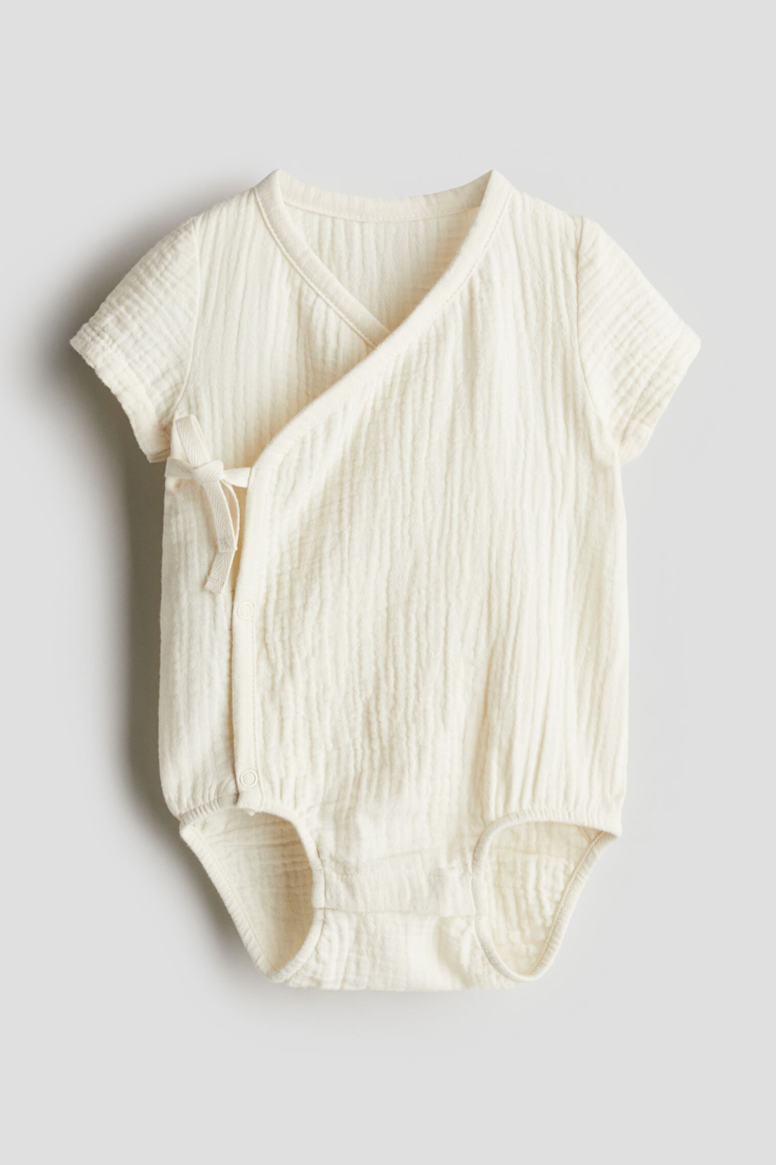 Детские Боди H&M Cotton Muslin Wrapover H&M