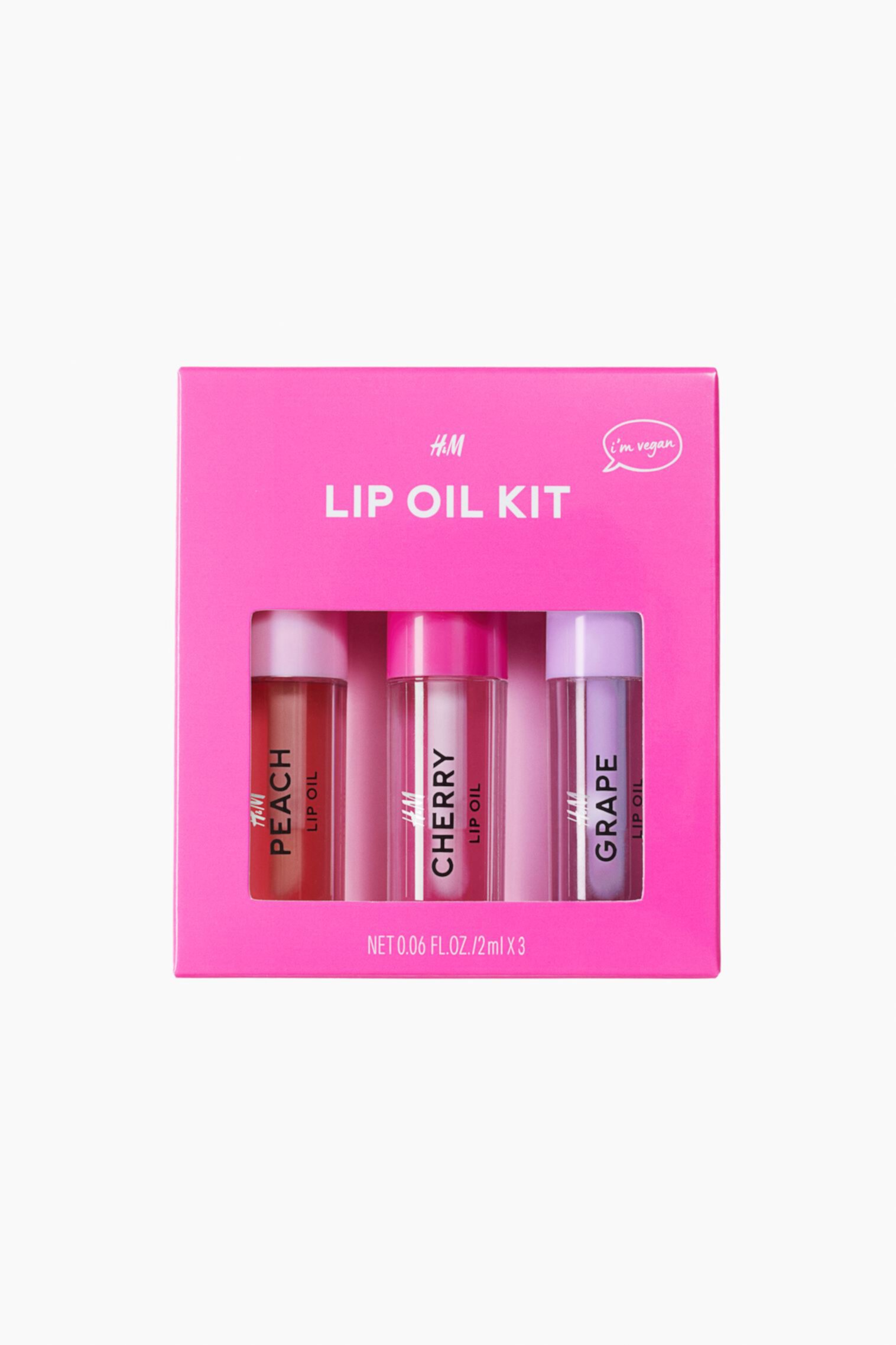 3-pack Flavored Lip Oils H&M