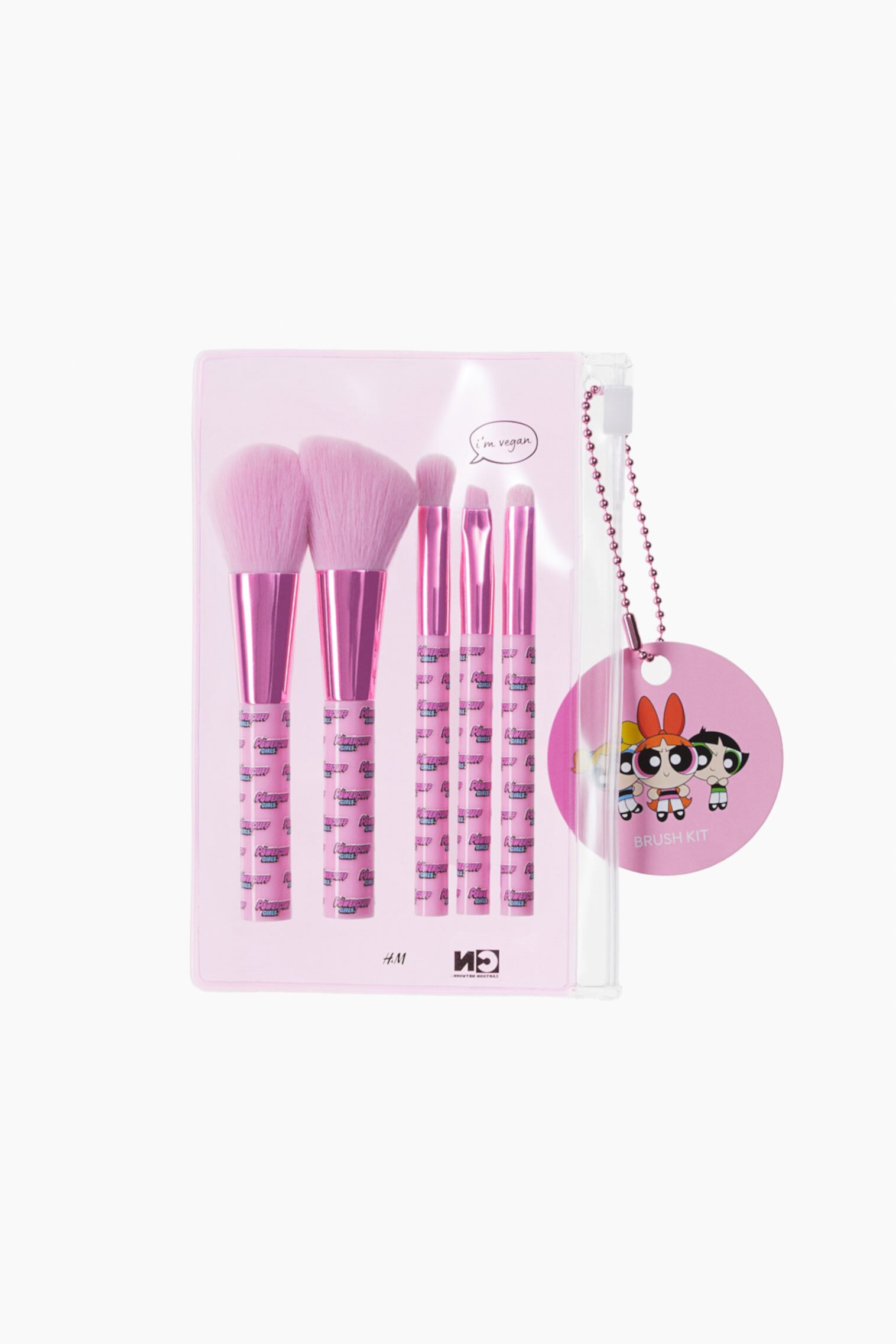 5-pack Eye and Face Makeup Brushes H&M