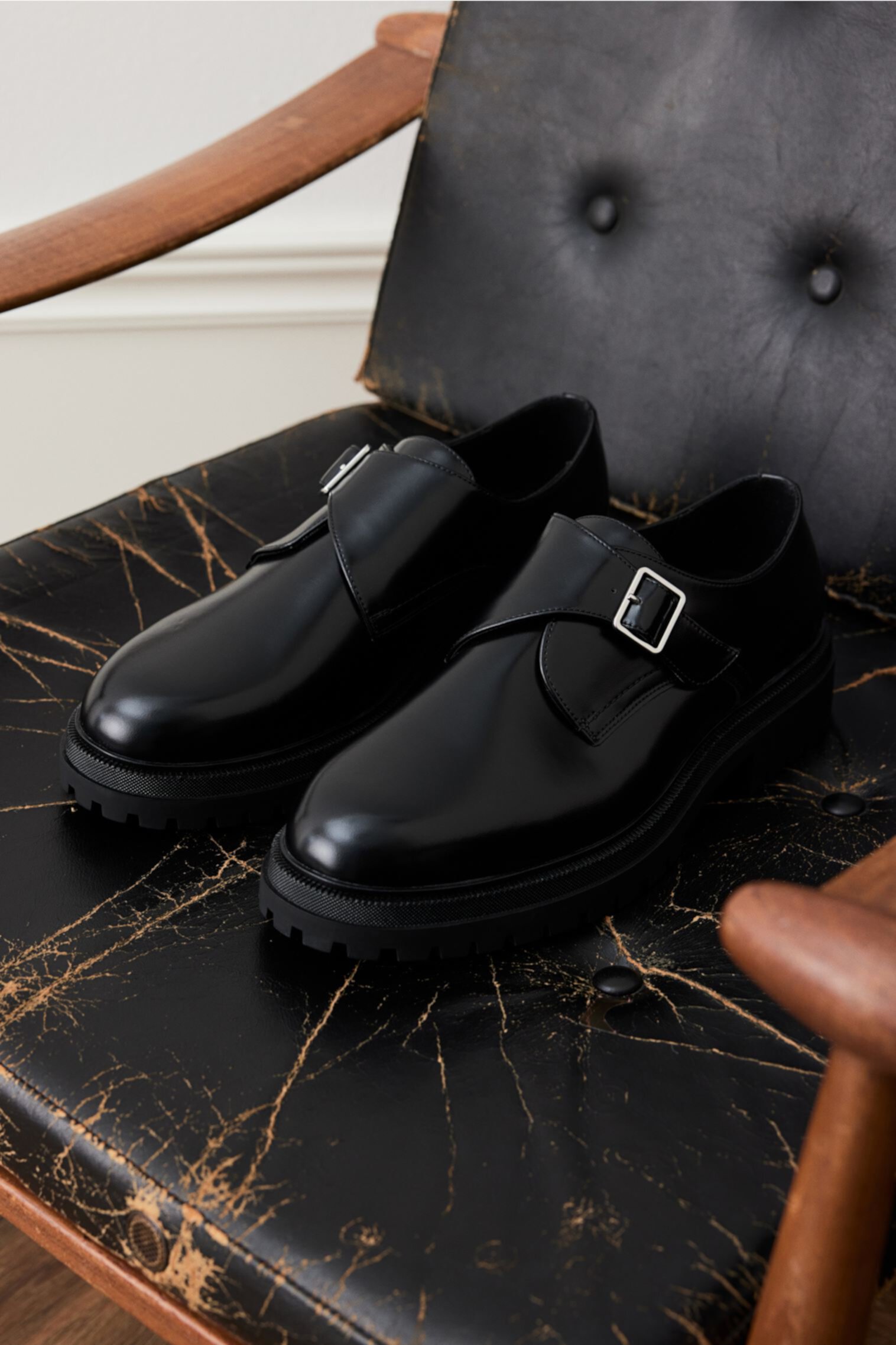 Мужские Оксфорды H&M Chunky Monkstrap H&M