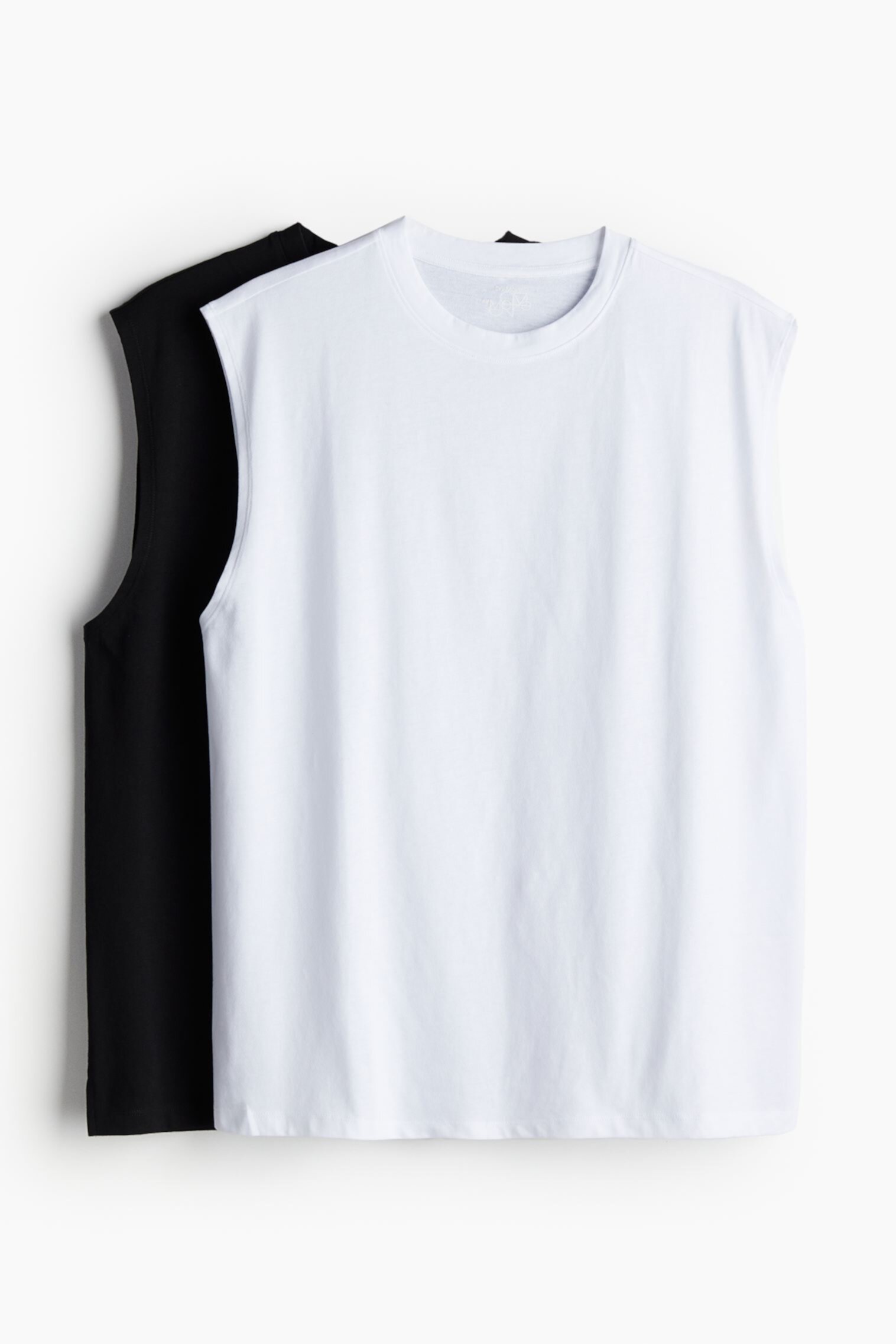 Мужская Футболка H&M 2-Pack Loose Fit Sports Tank Tops в DryMove™ H&M