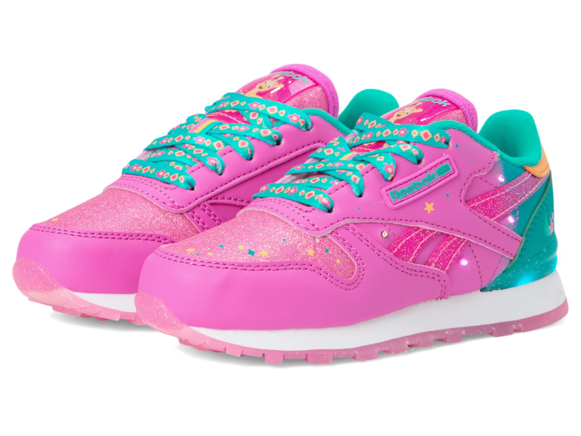 Детские Кроссовки Reebok Kids Classic Leather Step N Flash Reebok Kids