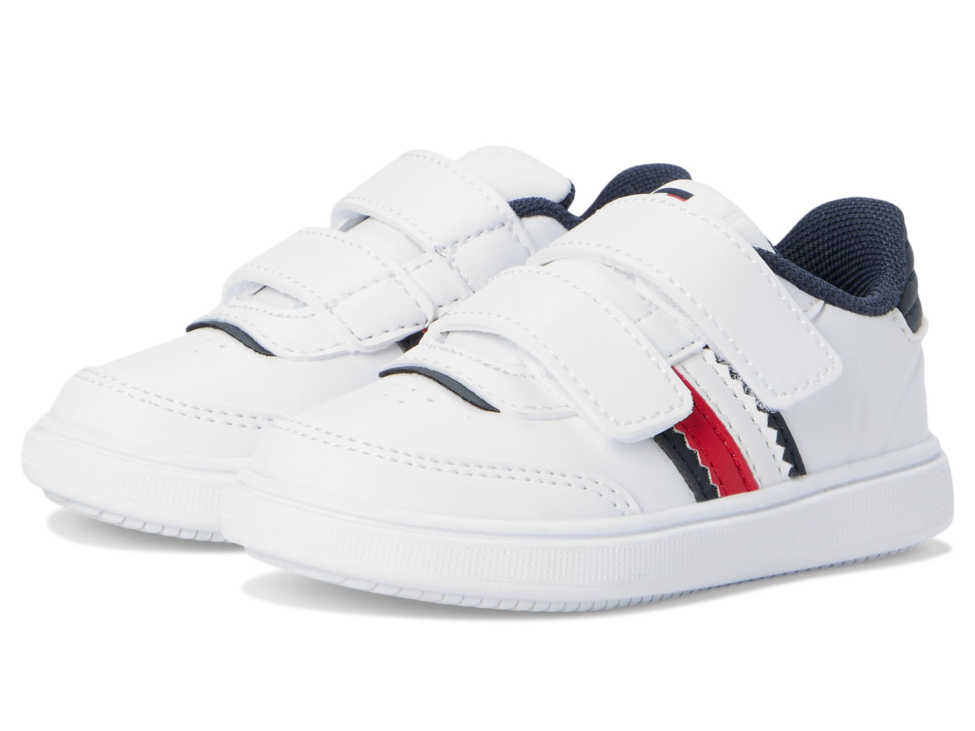 Детские кроссовки Tommy Hilfiger Kids Th Iconic Court 3.0 Alt с двойными ремешками для надёжной фиксации Tommy Hilfiger Kids