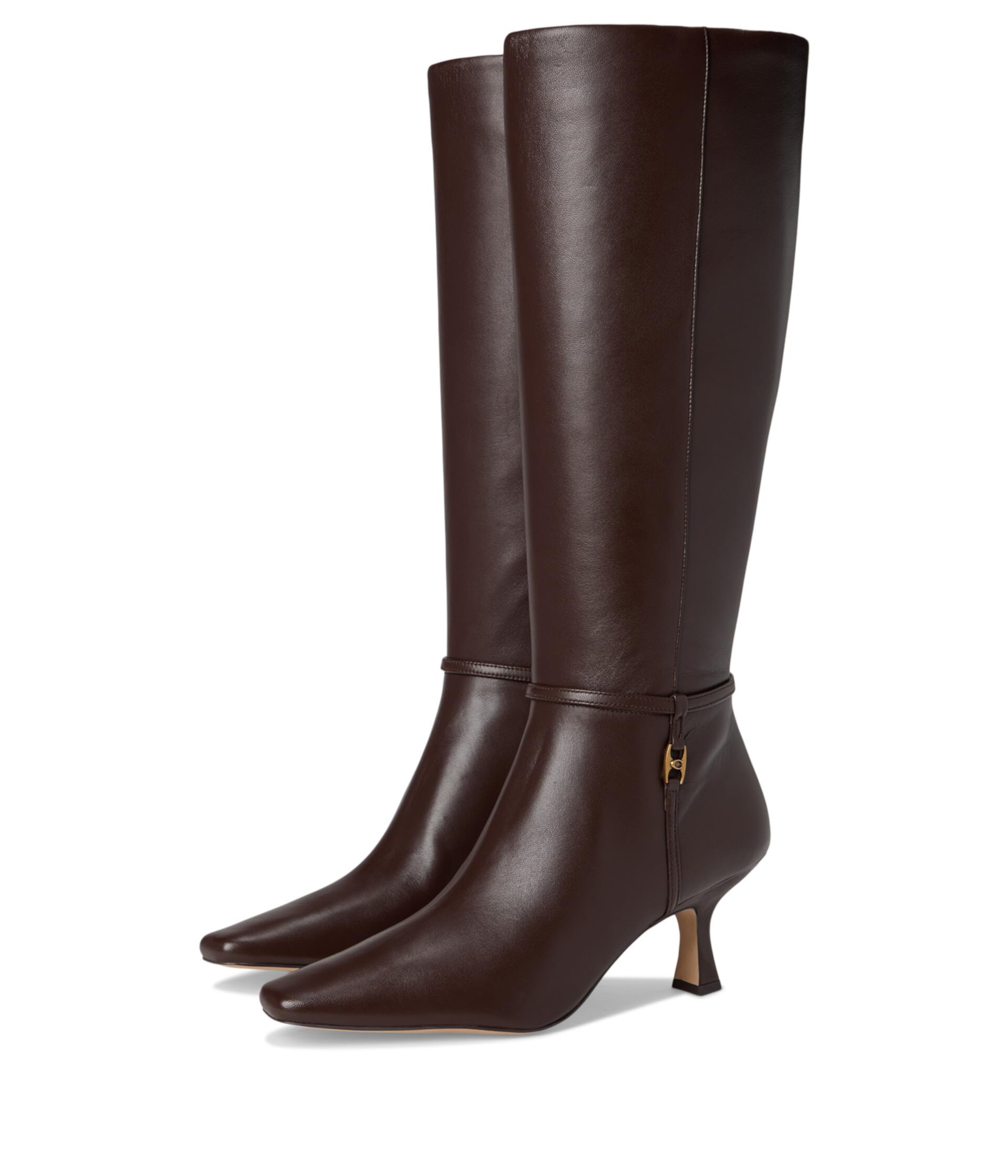 Raquel Leather Boots Coach