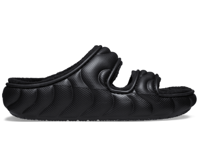 Женские Сандалии на плоской подошве Crocs Classic Cozzzy Overpuff Crocs