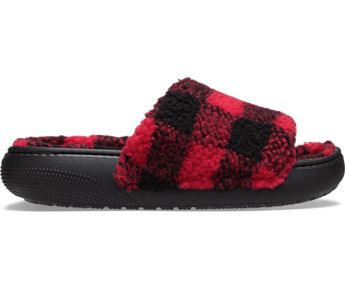 Унисекс Сандалии на плоской подошве Crocs Classic Buff Check Crocs