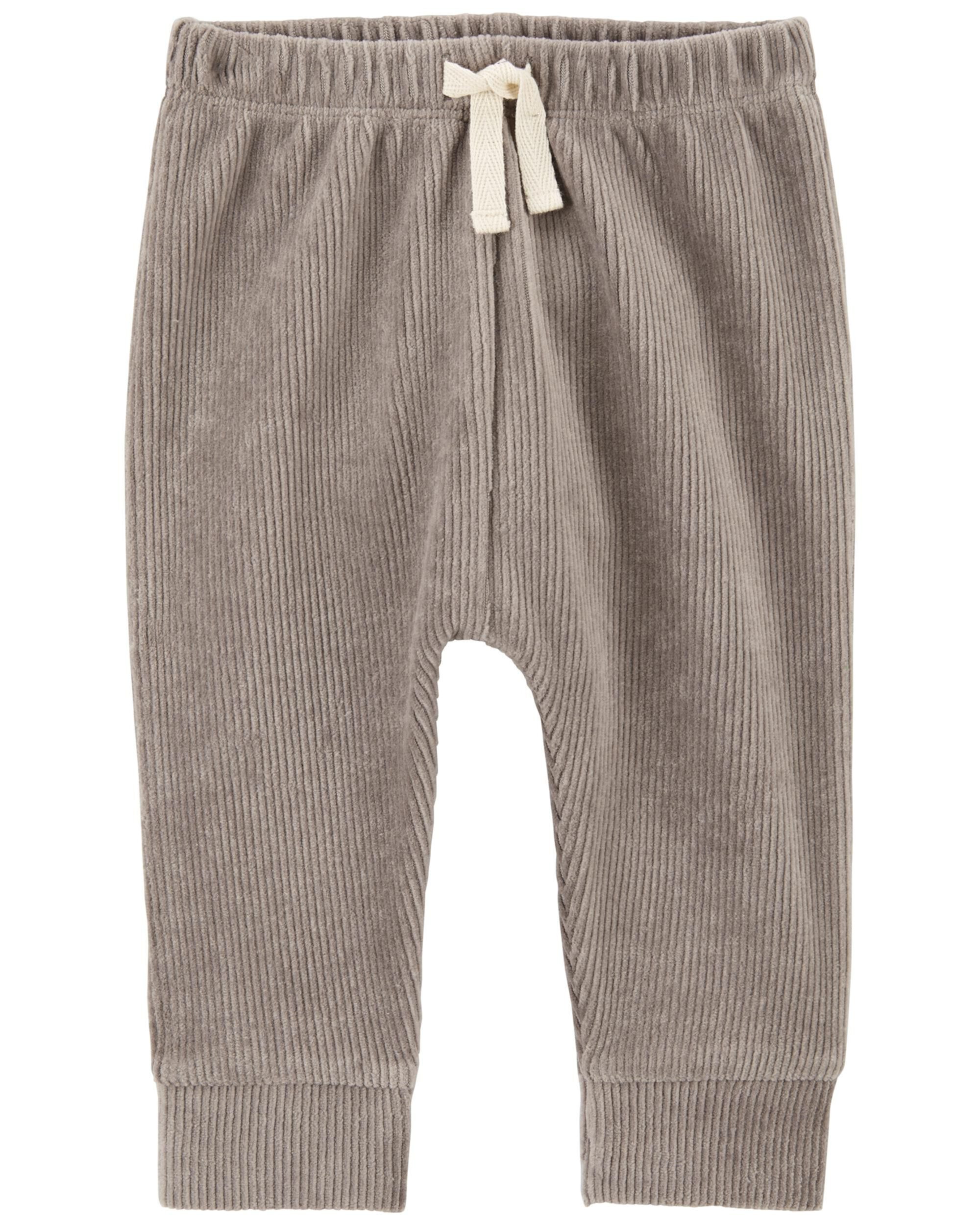 Baby Pull-On Ribbed Velour Pants Carter's