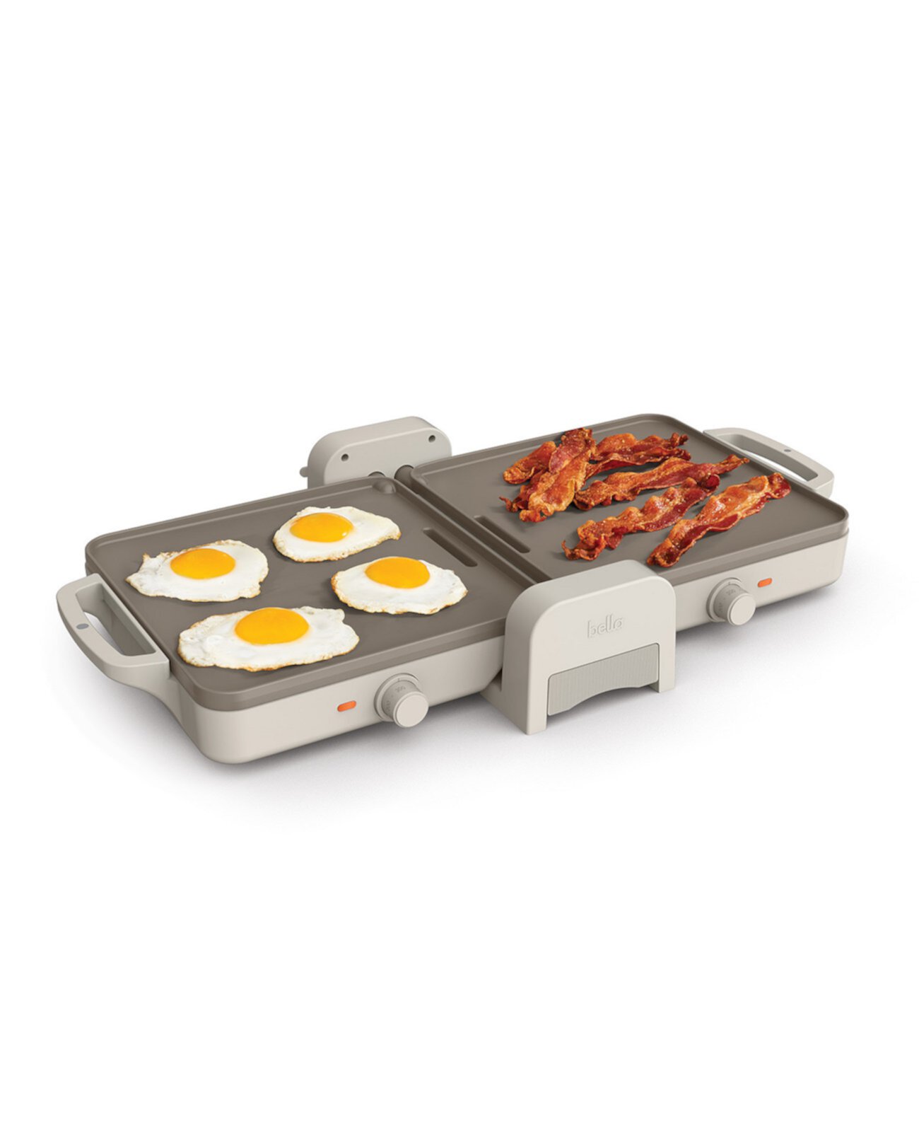 Fold Store Dual Temp 10" x 20" Electric Griddle Bella