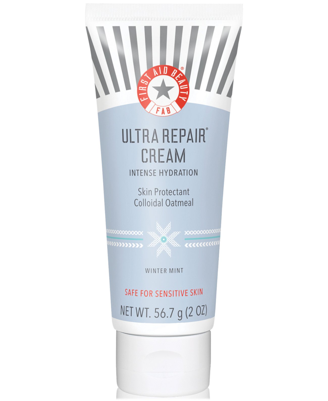 Крем для восстановления кожи Ultra Repair Winter Mint 60 мл с коллоидной овсянкой First Aid Beauty