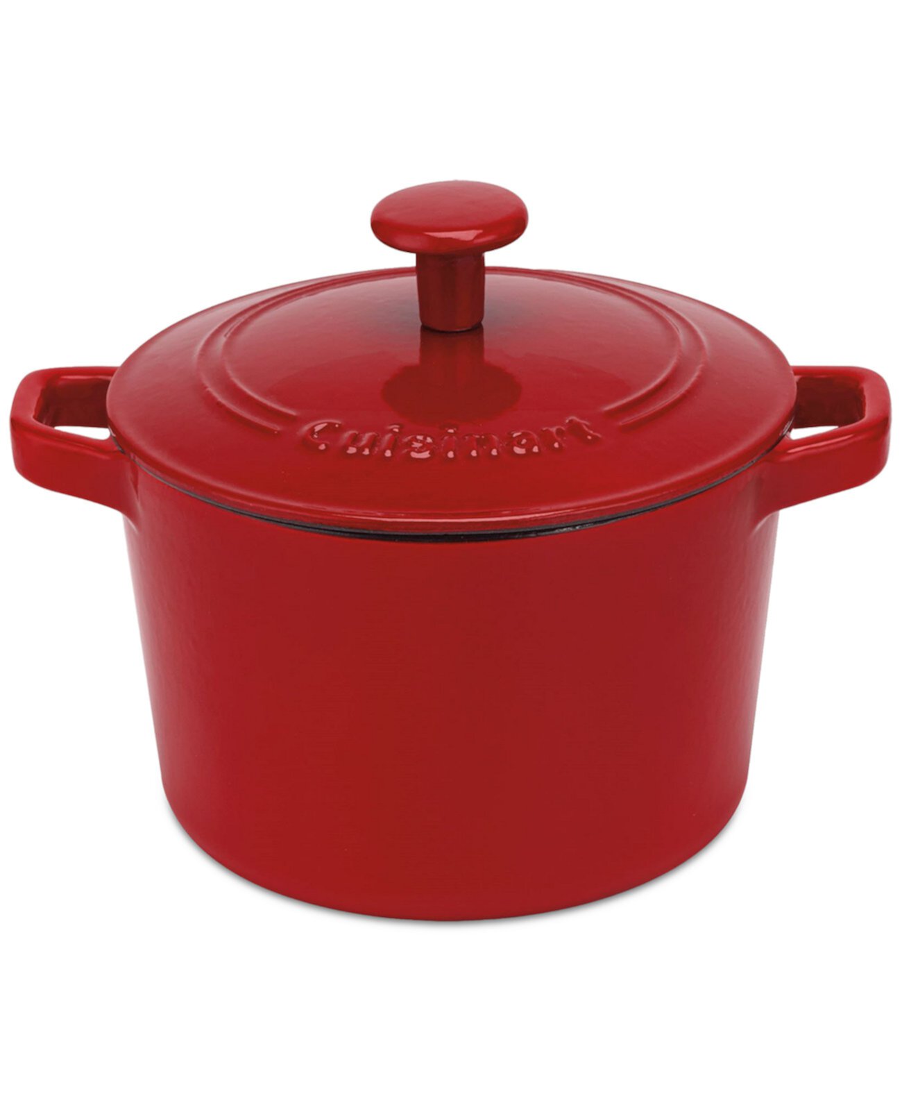 Chef's Classic Enameled Cast Iron 3- Qt. Round Covered Casserole Cuisinart