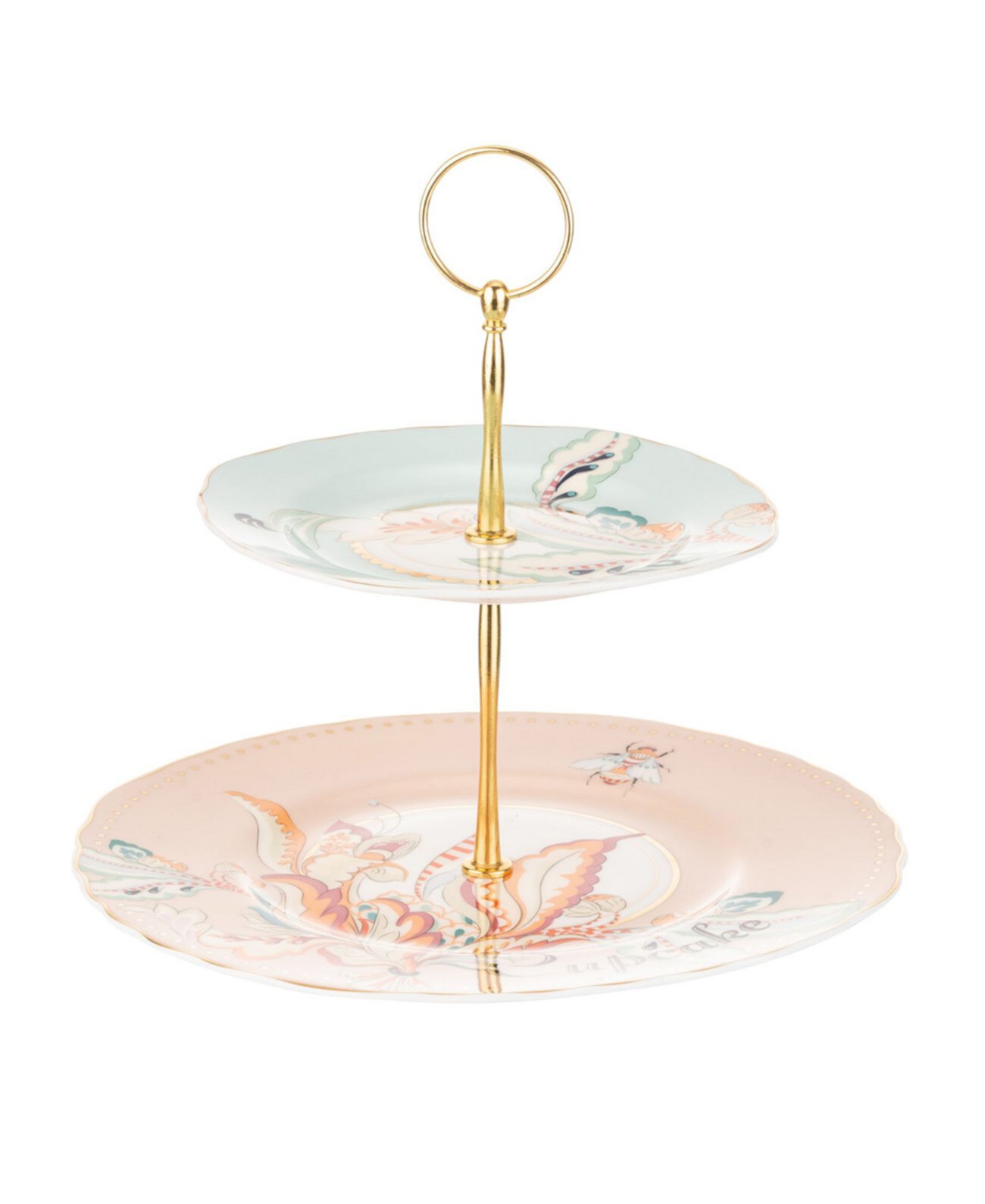 Floral 2 Tier Cake Stand Yvonne Ellen