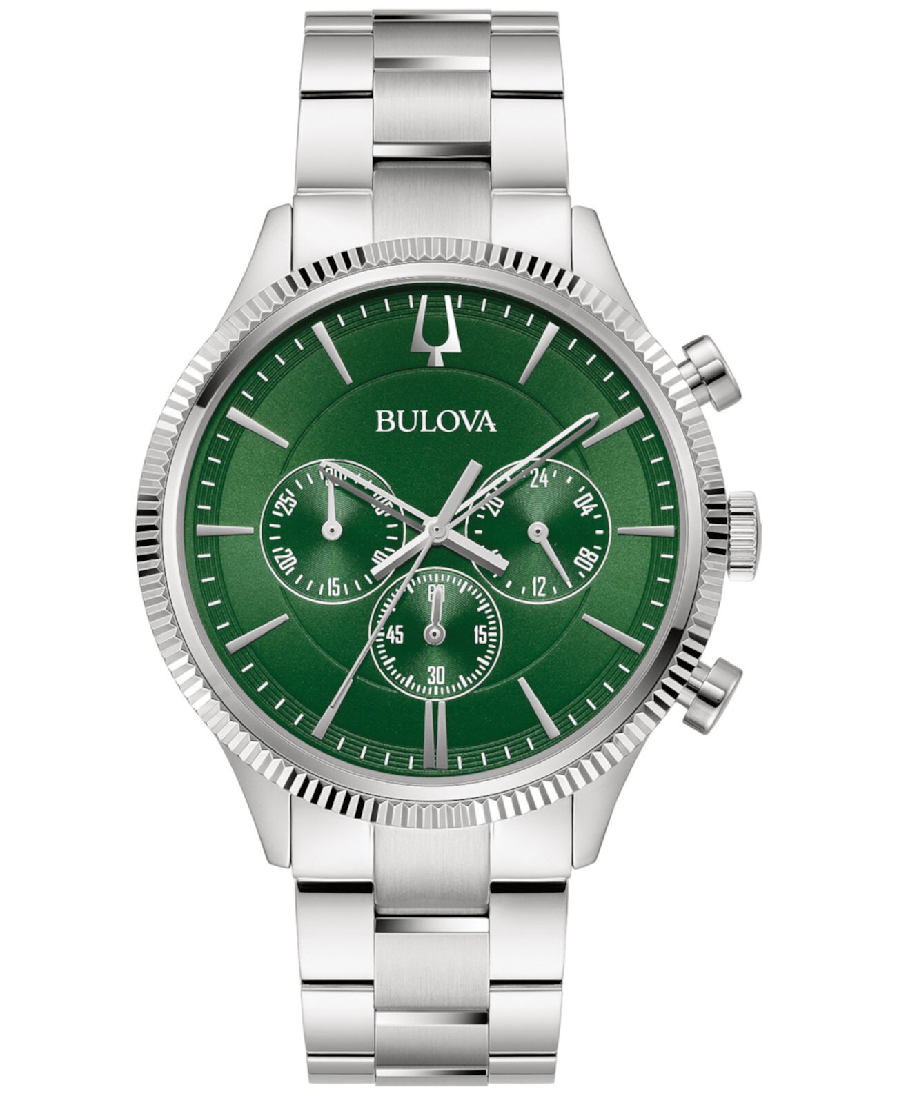 Смарт часы Bulova Хронограф из нержавеющей стали, 42 мм Bulova