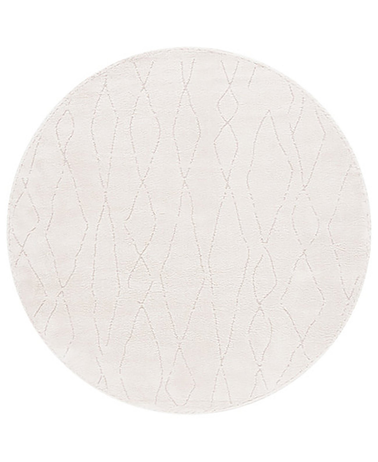 Melody MEL112A 6'7"x6'7" Round Area Rug Safavieh