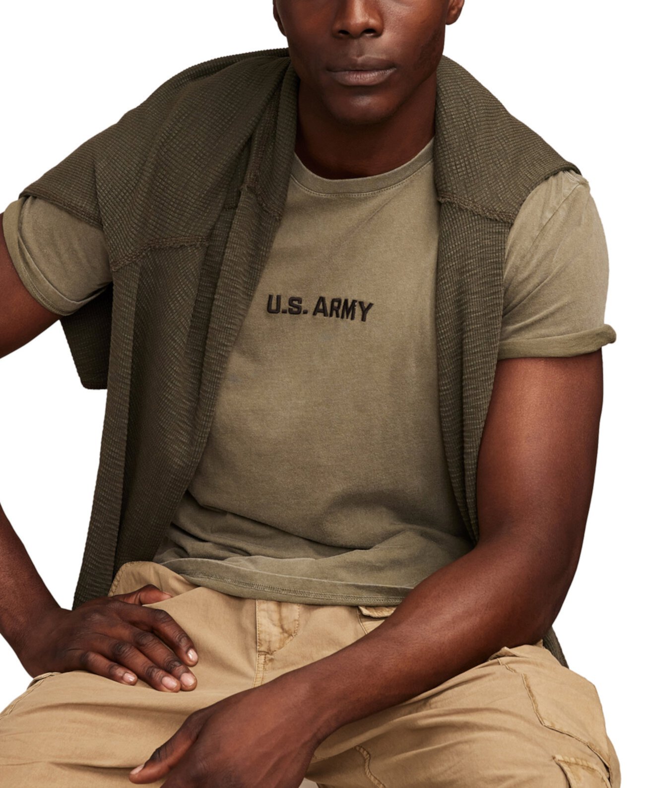 Мужская Футболка Lucky Brand Army Logo Lucky Brand