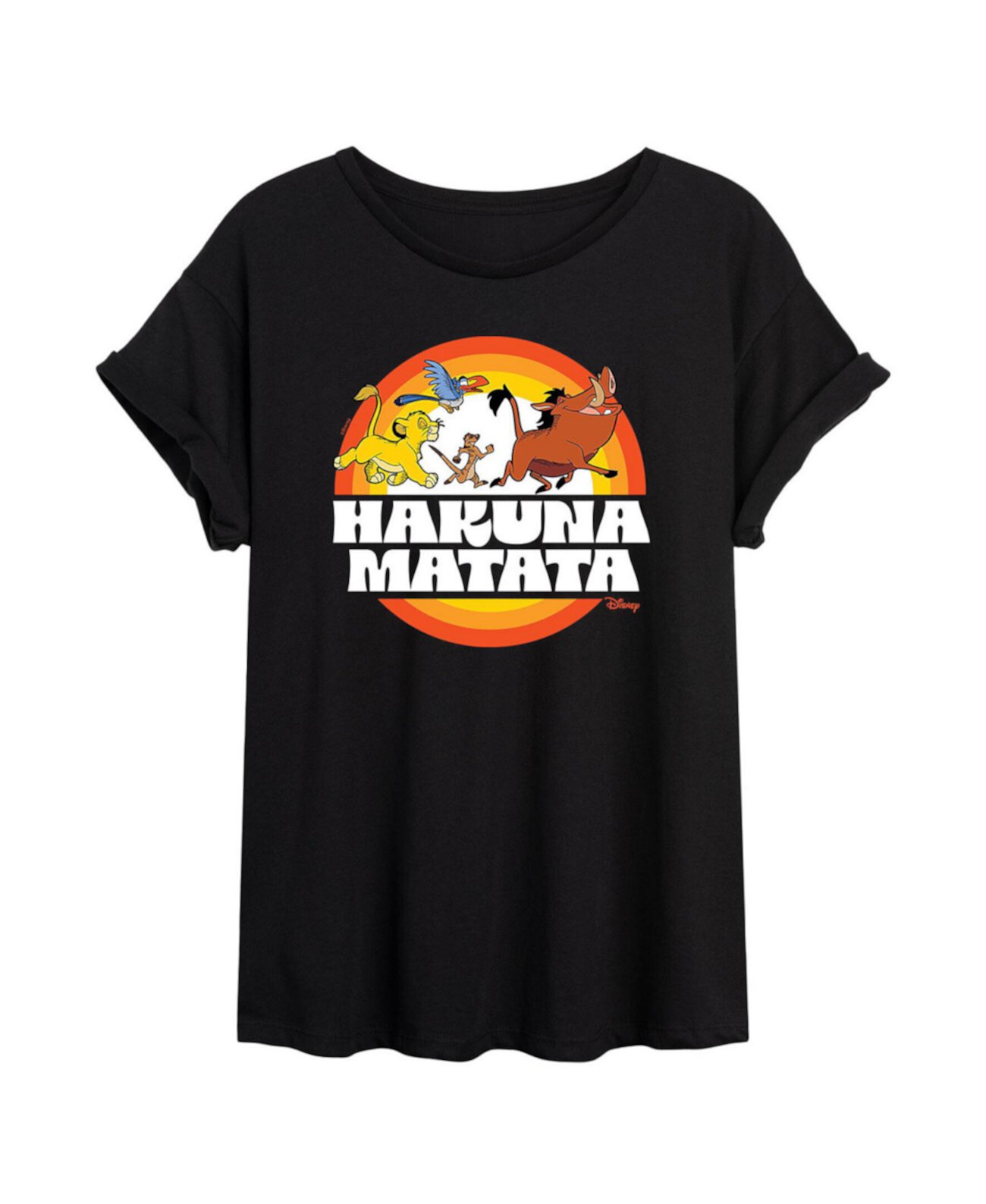 Мужская Футболка Hybrid Apparel The Lion King Graphic Oversized Tee Hybrid Apparel