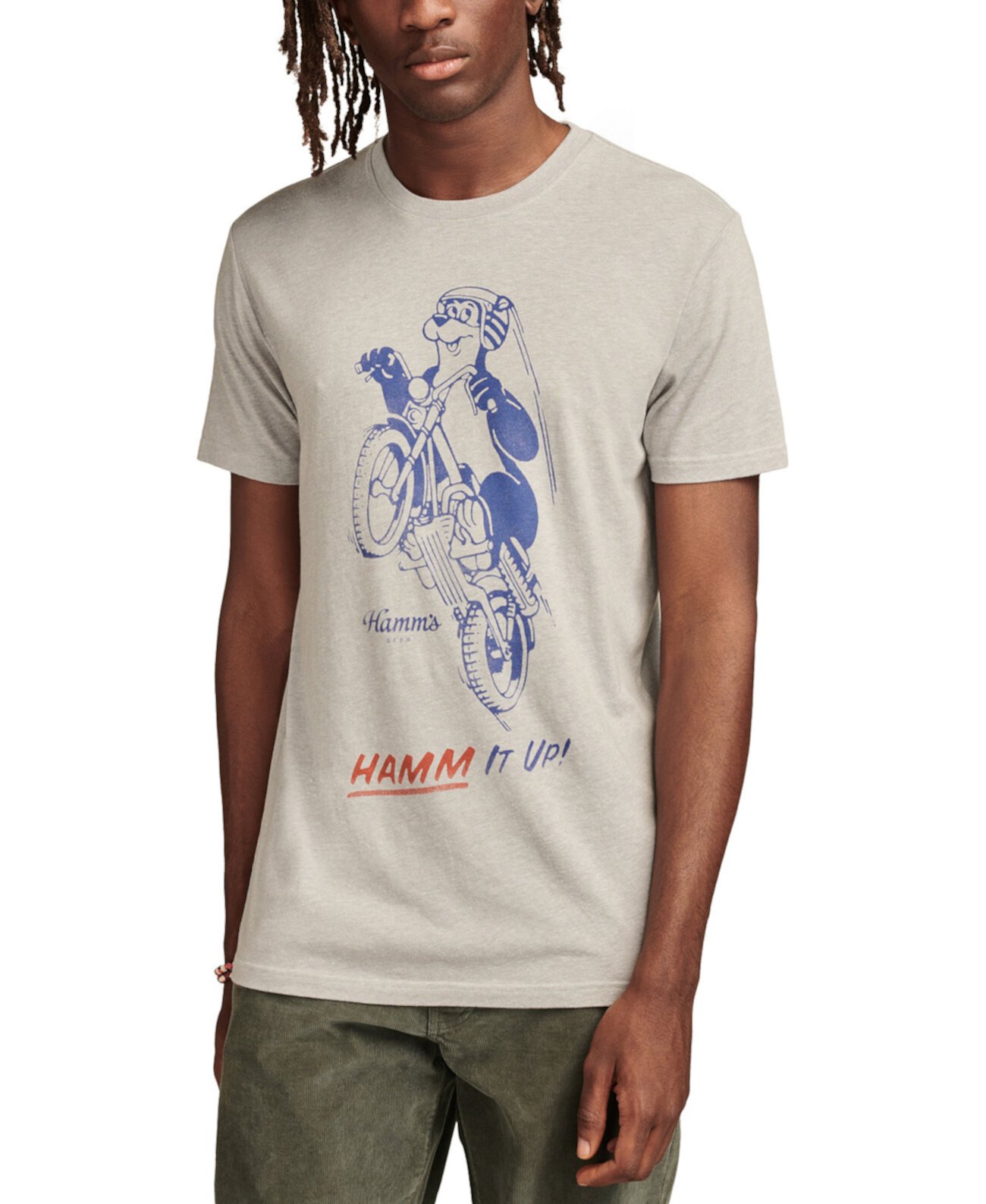 Мужская Футболка Lucky Brand Hamm's Moto Lucky Brand