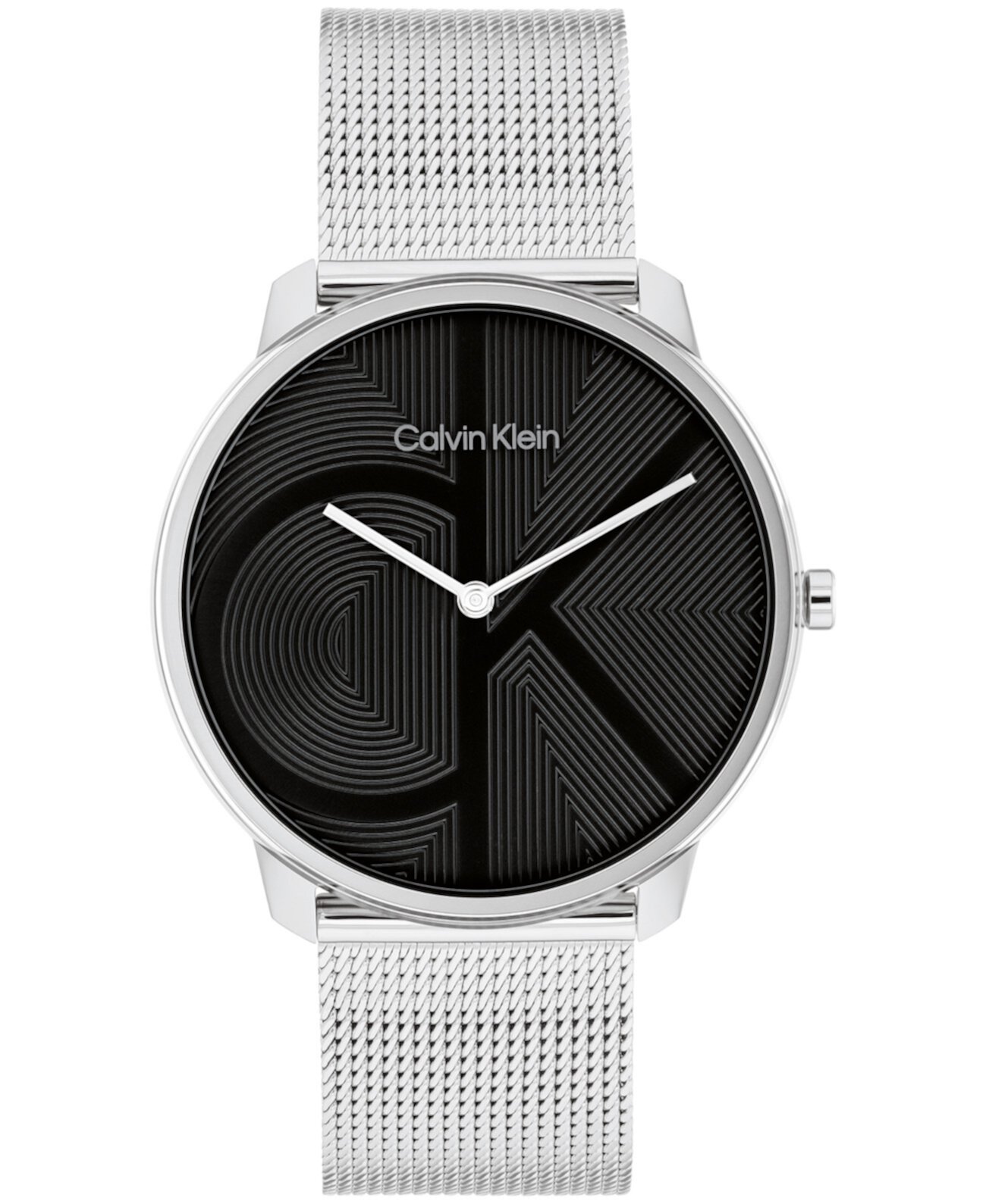 Смарт часы Calvin Klein Iconic Silver Stainless Steel Mesh Bracelet, 40mm Calvin Klein