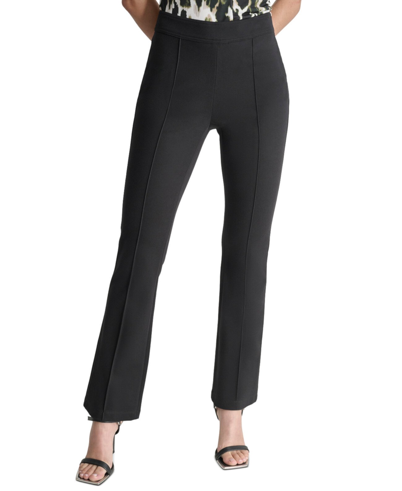 Женские Классические брюки DKNY Petite High Rise Seamed Ponté Pants DKNY