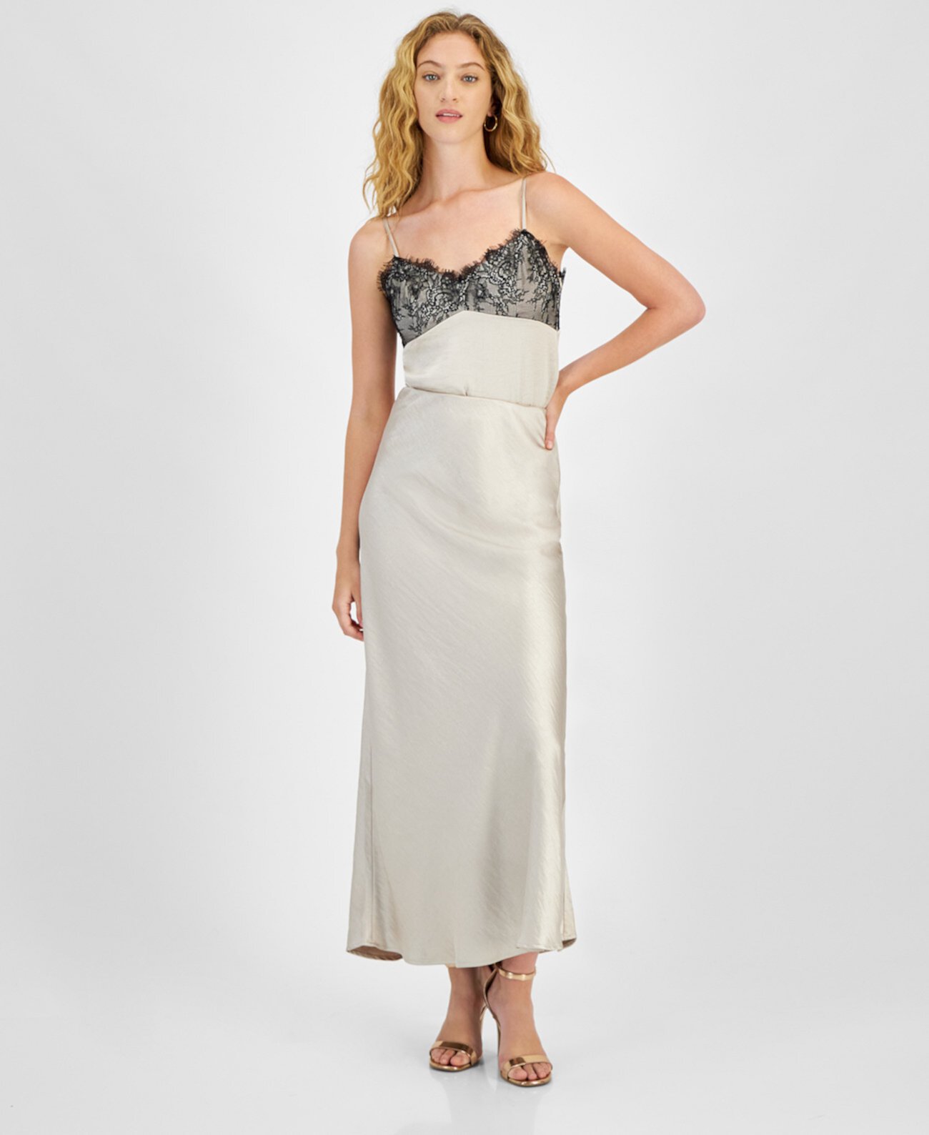 Женская Юбка Lucy Paris Ruby Satin Pull-On Maxi Lucy Paris