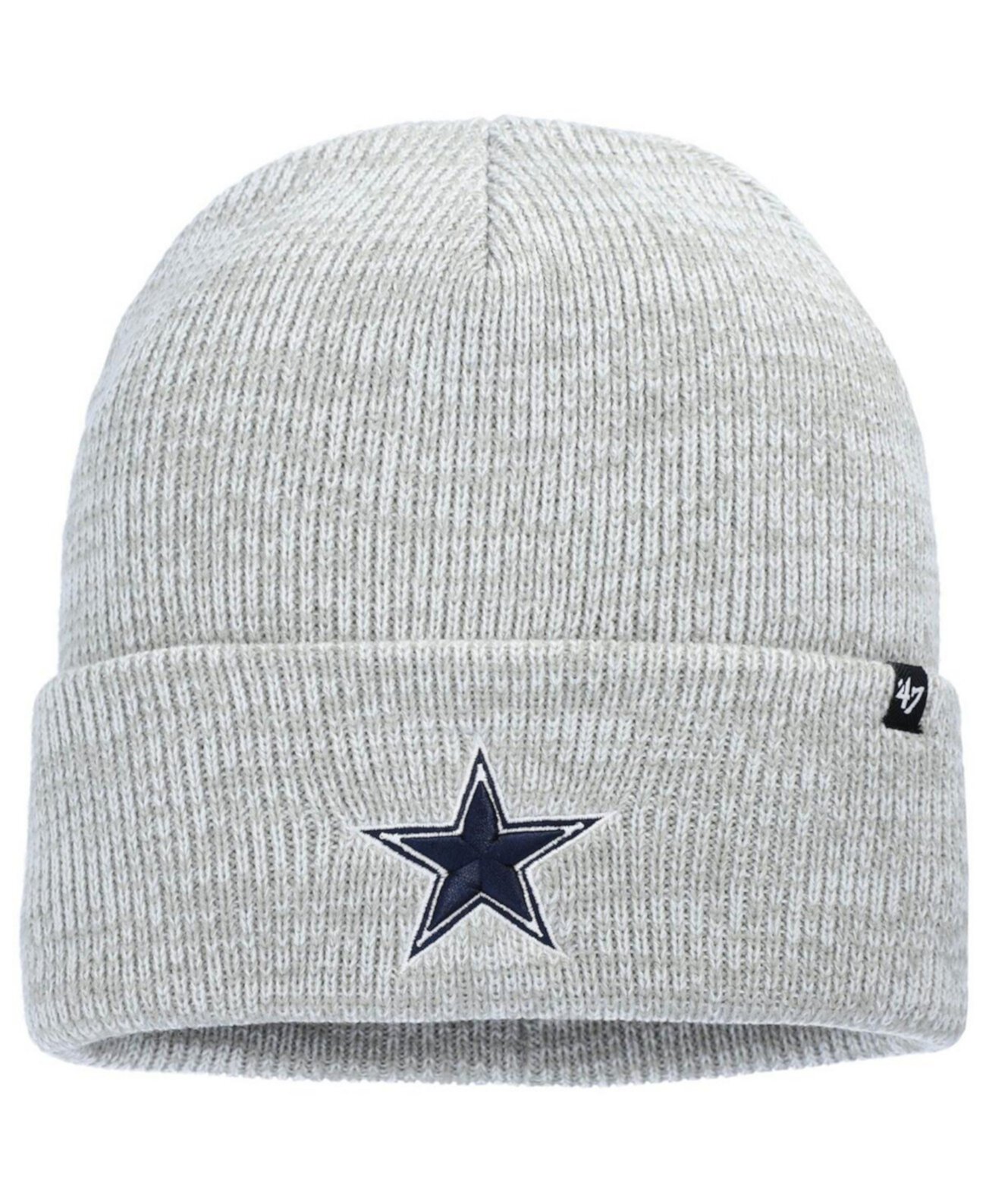 Бейсболка '47 Brand Мужская серая Dallas Cowboys Brain Freeze '47 Brand