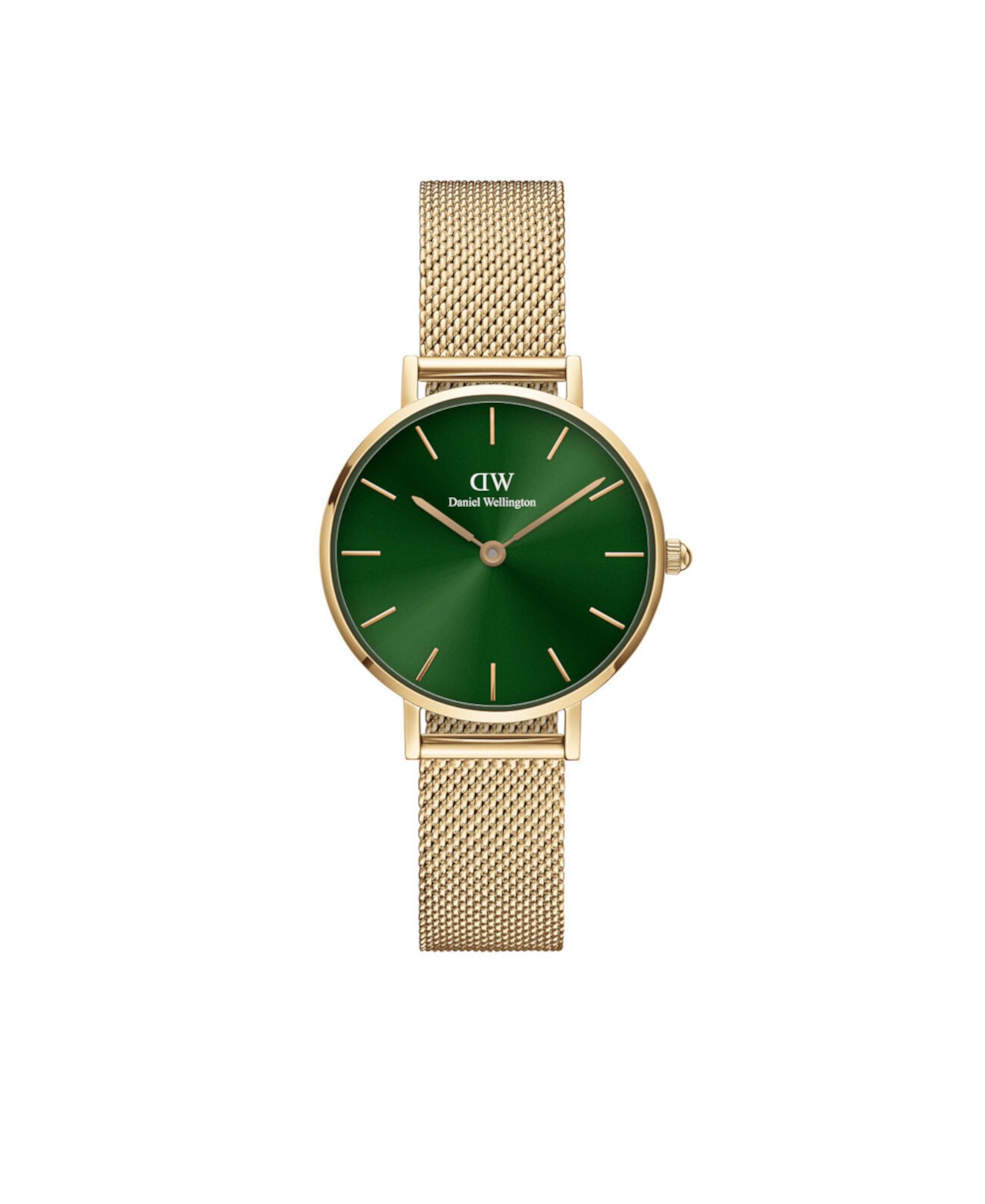 Смарт часы Daniel Wellington Женские Petite Emerald 23K золотое PVD покрытие из нержавеющей стали 28 мм Daniel Wellington